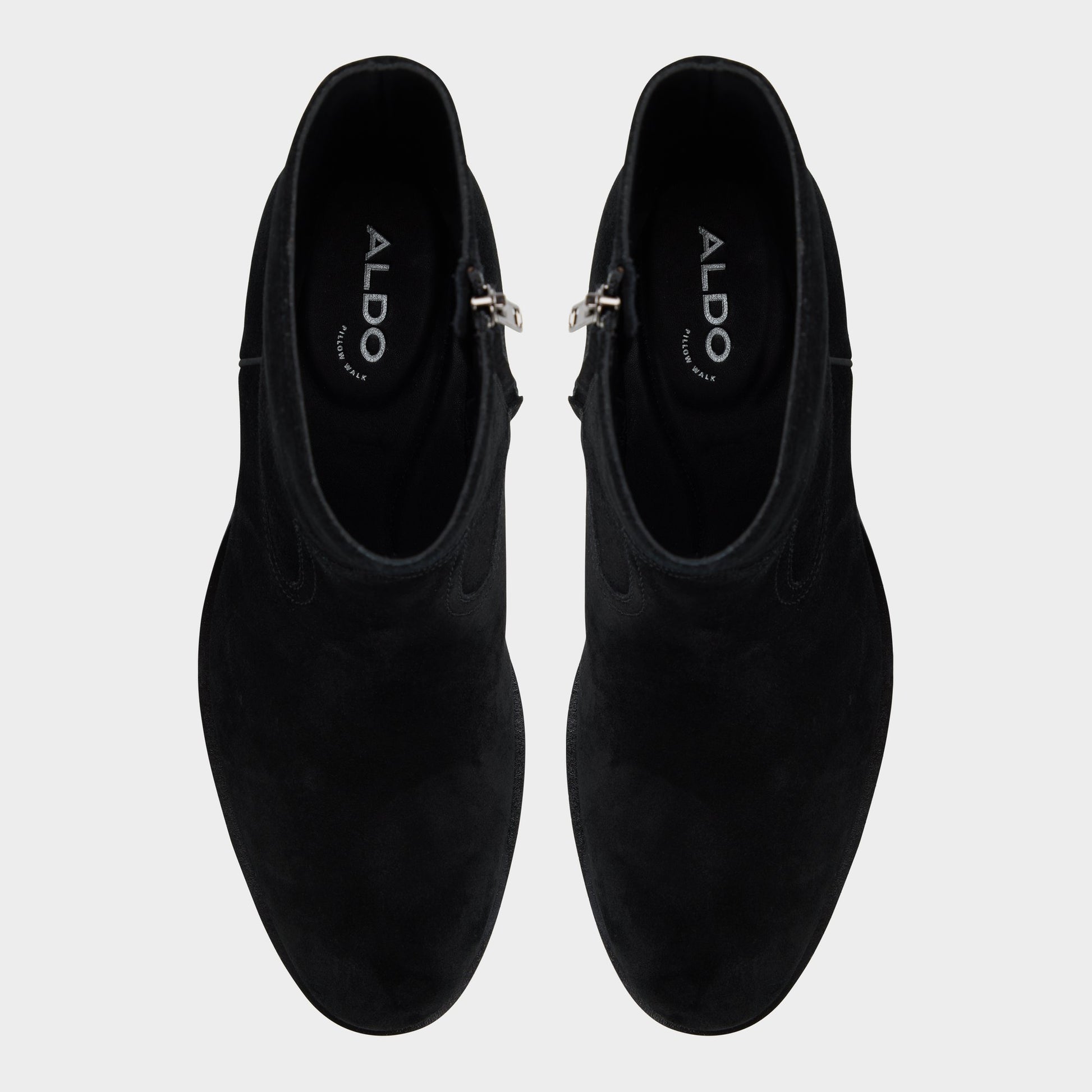 Top-down view of the Other black Calix Ankle boot