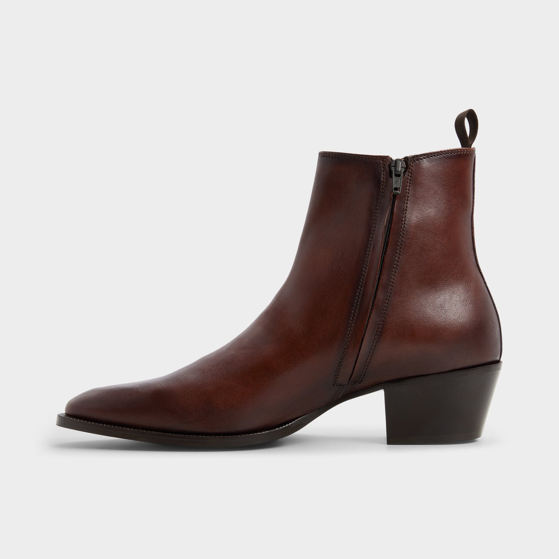 Side view of Brown Jako Chelsea boot
