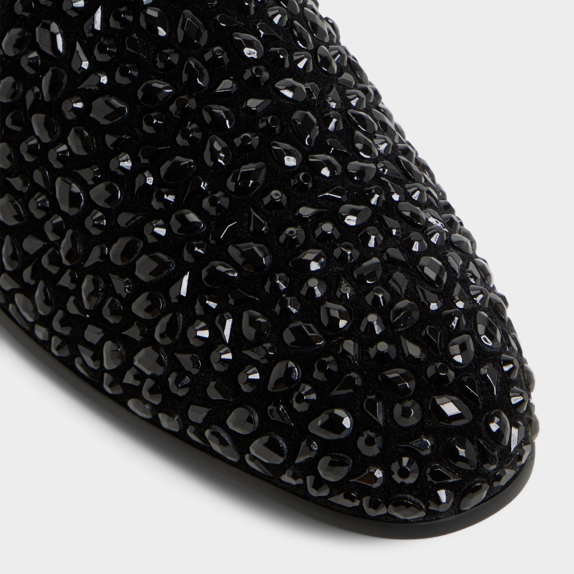 Close-up of the Black Lux Loafer