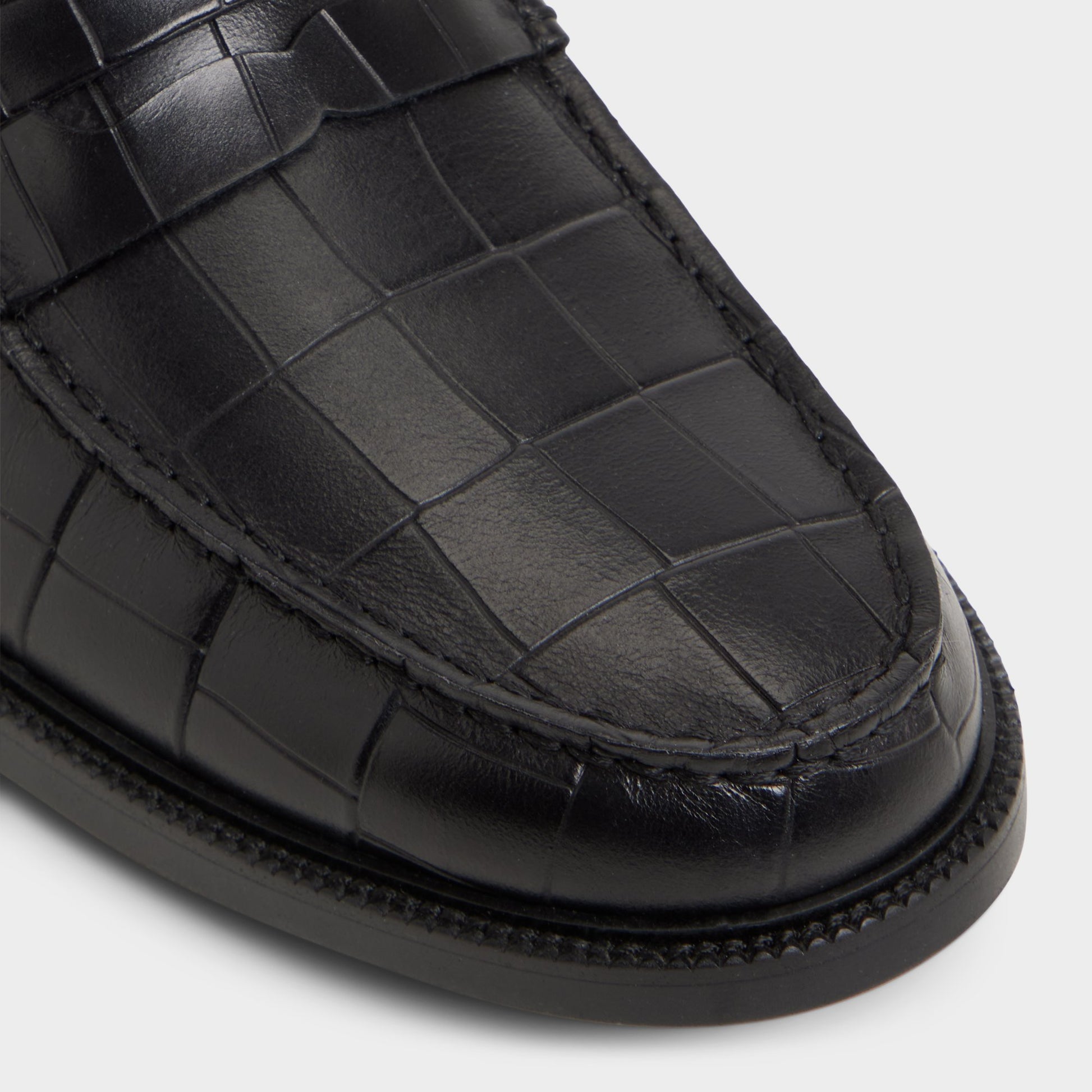 Close-up of the Black multi Kieran Loafer