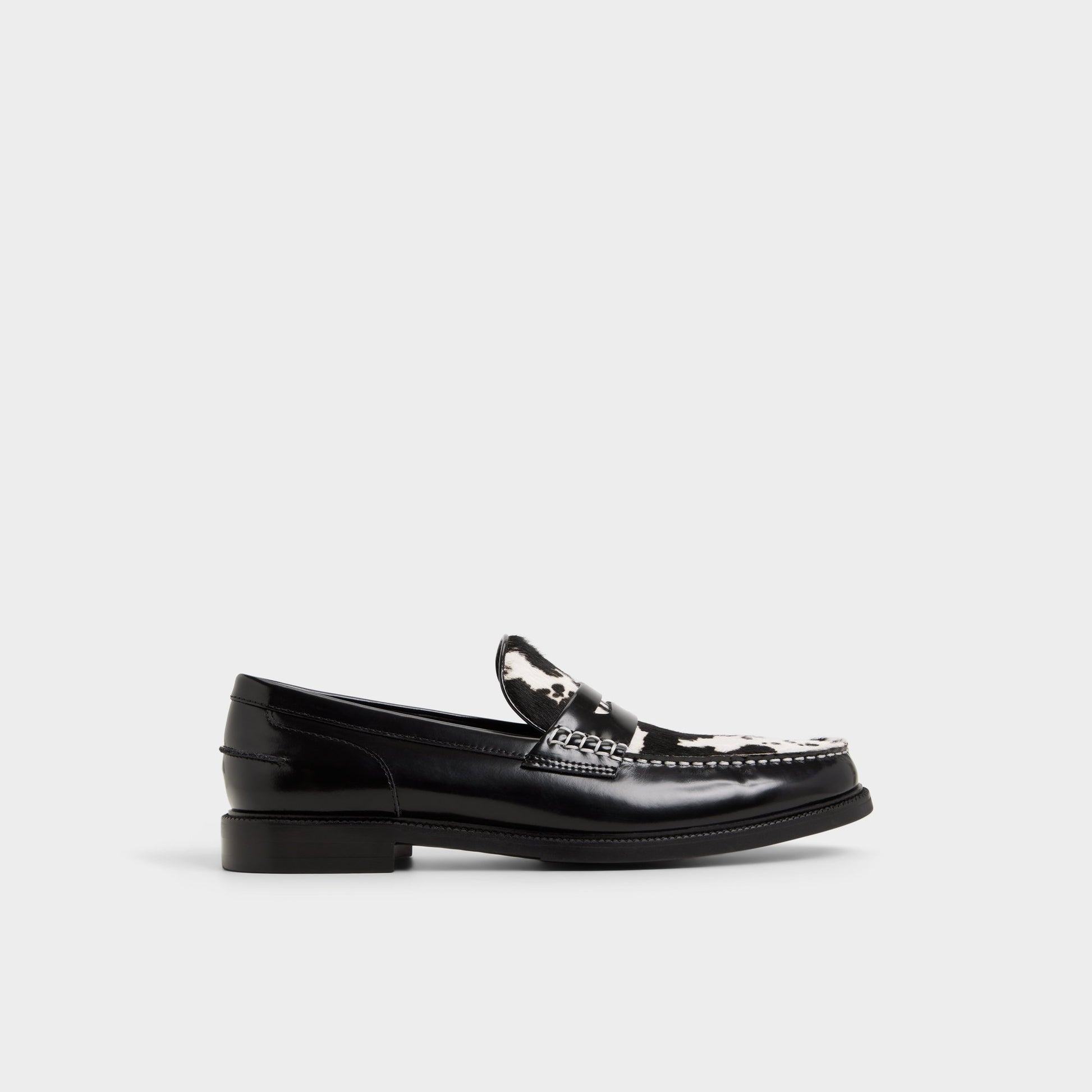 Main View of Black combo Kieran Loafer for Mens