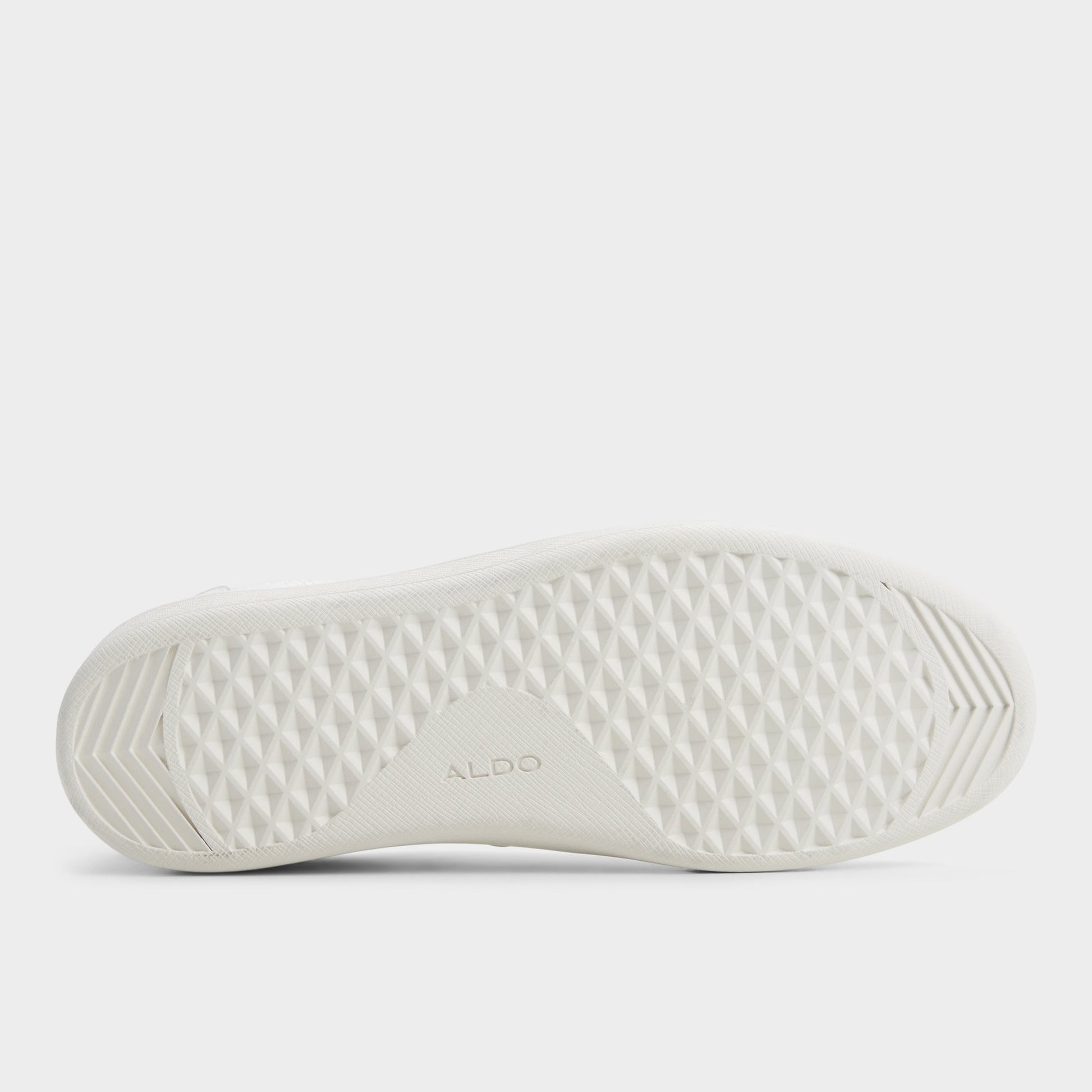 View of White Combo Uptown Low top sneaker's sole