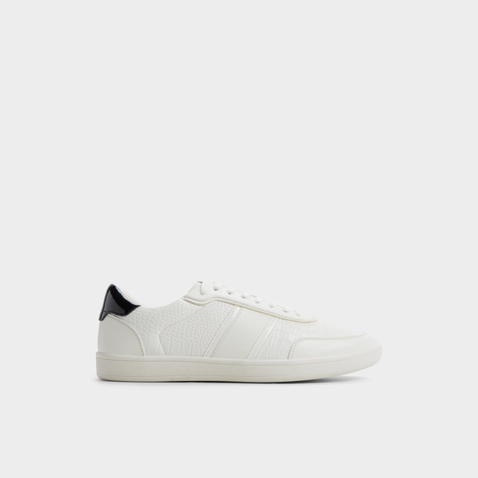 Main View of White Combo Uptown Low top sneaker for Mens