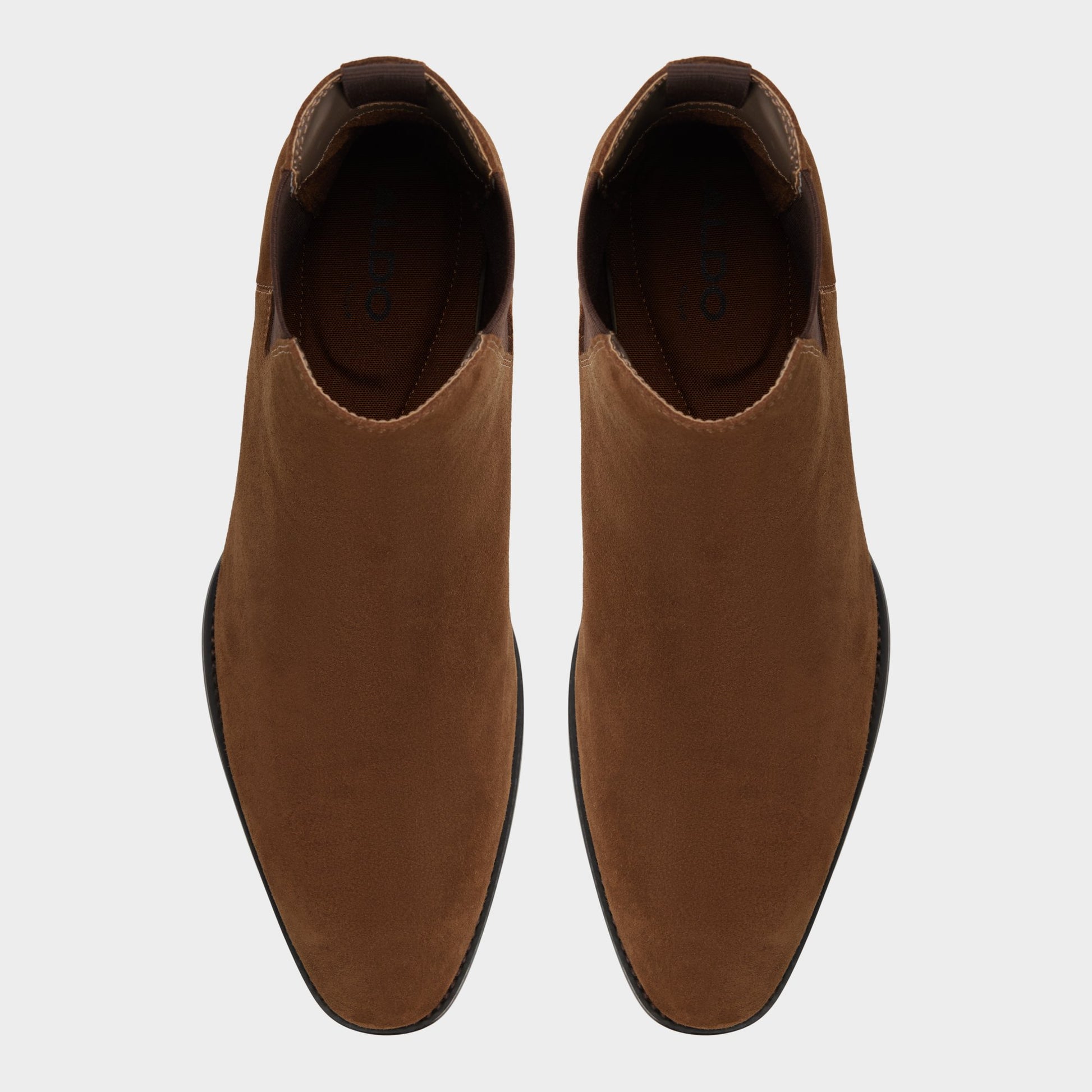 Top-down view of the Other brown Bert Chelsea boot