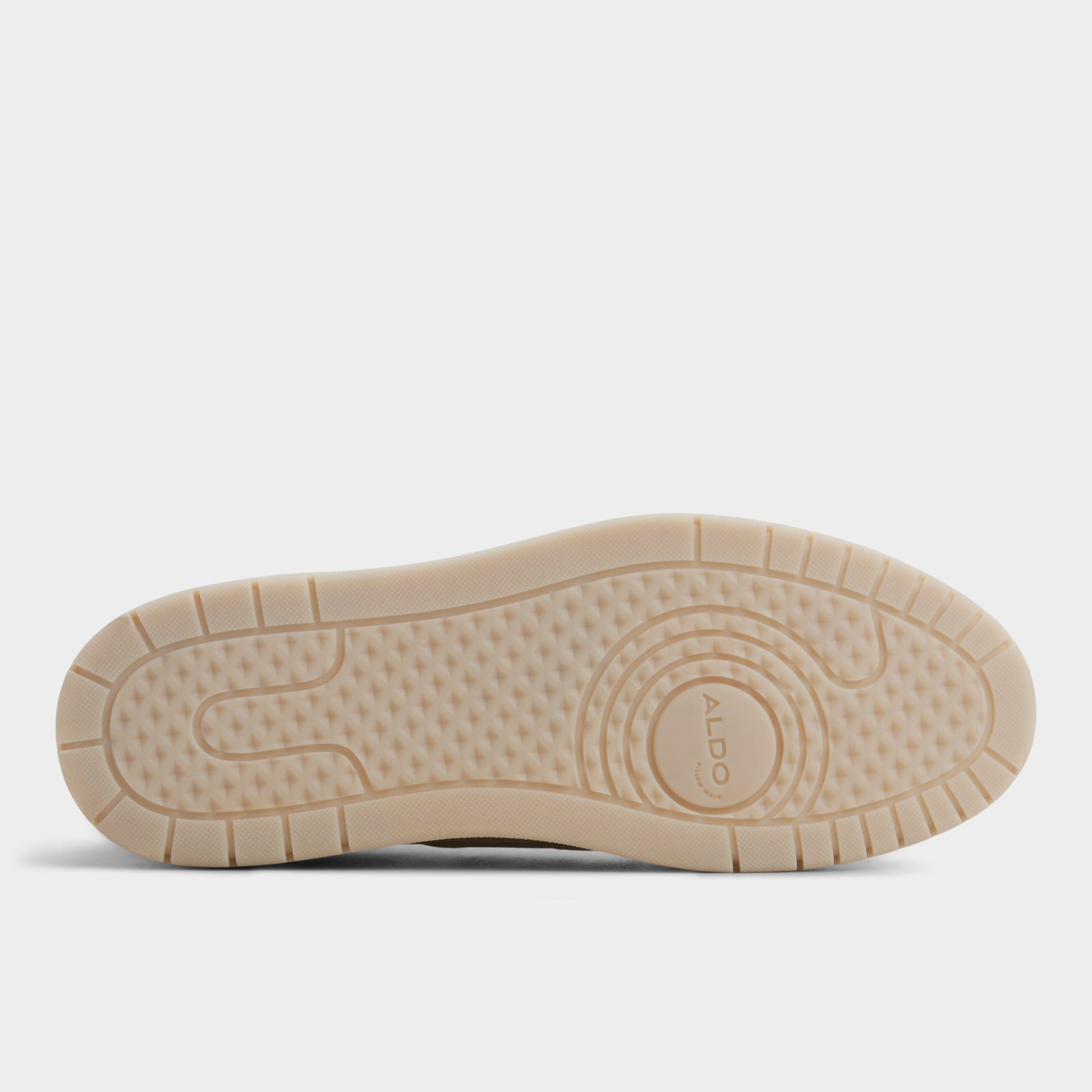 View of Light beige Kian Low top sneaker's sole