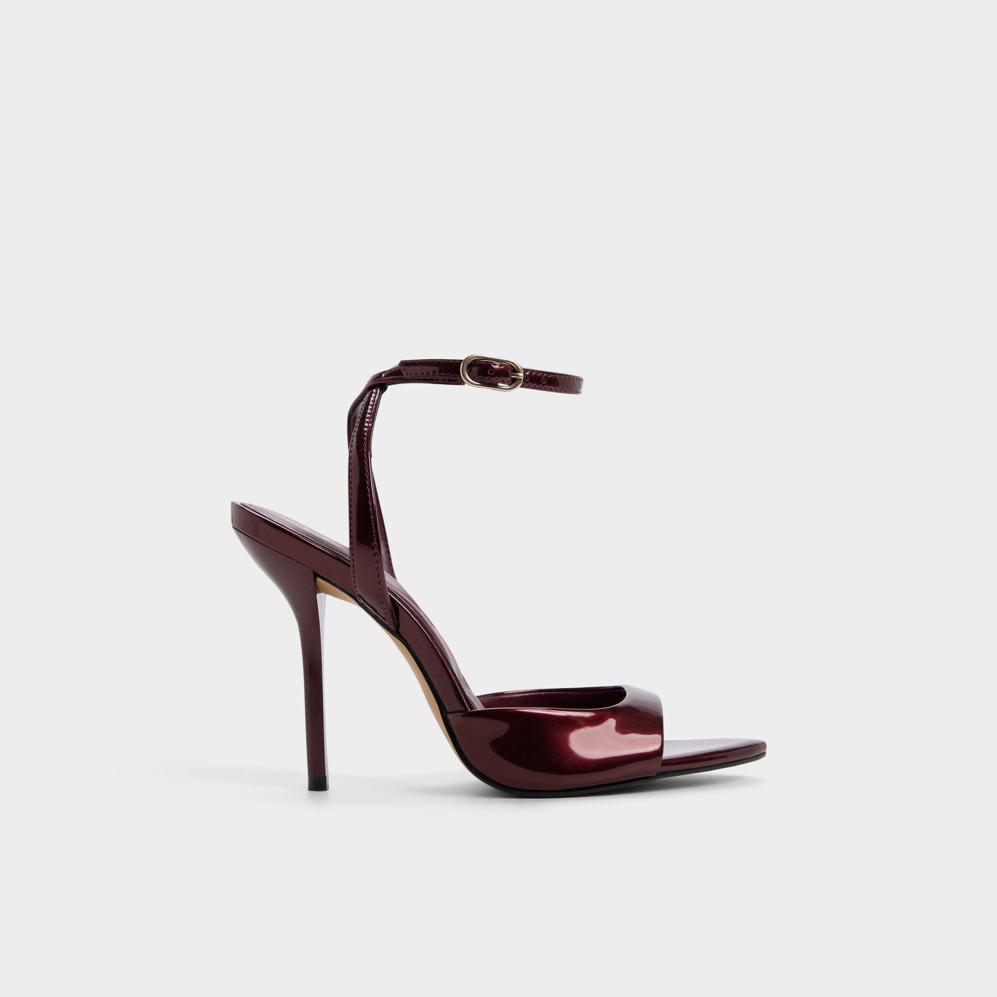 Main View of Medium red Forevermore Strappy heeled sandal for Womens