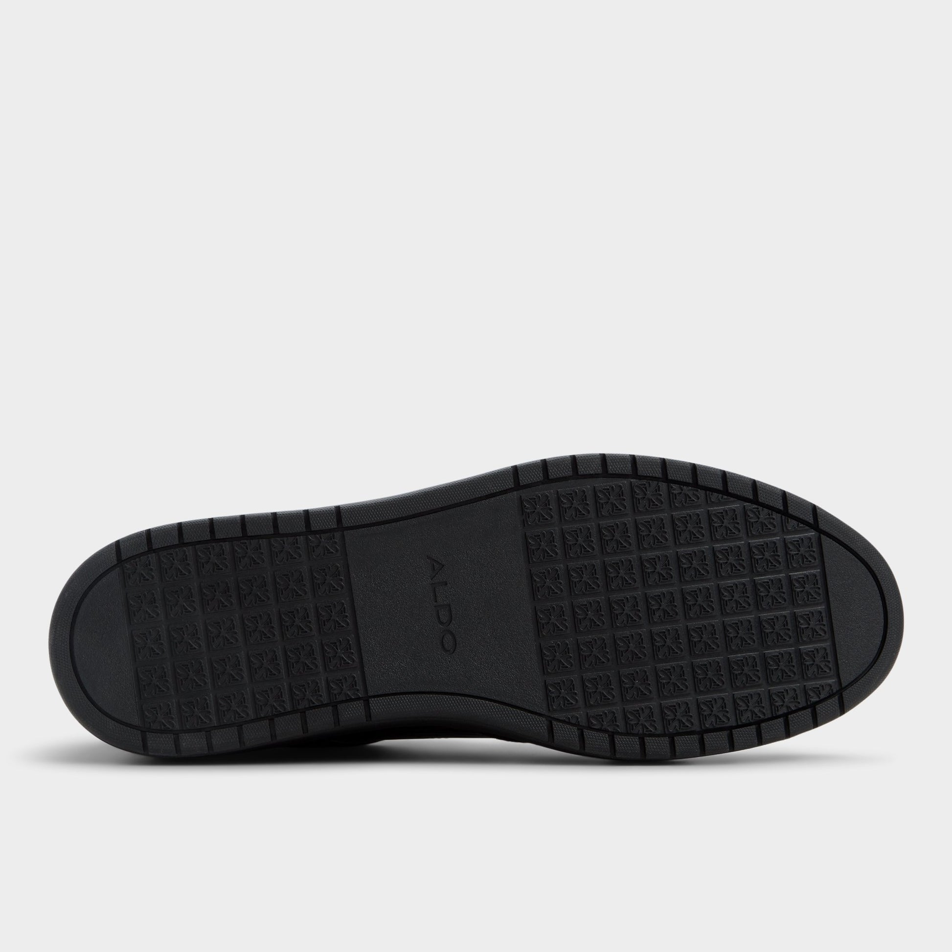 View of Black combo Zethan Low top sneaker's sole