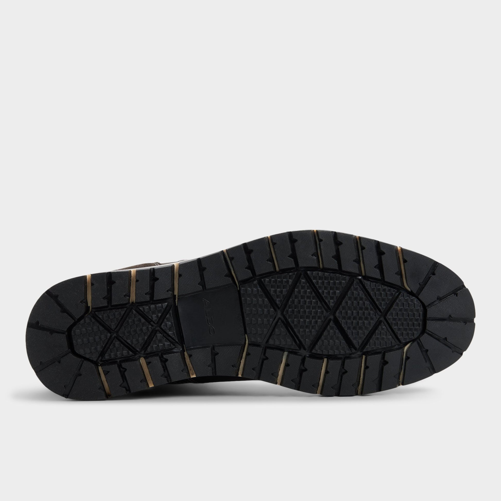 View of Dark grey Armie Lace-up boot's sole