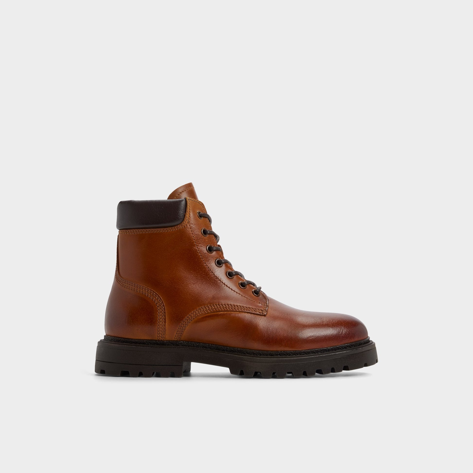 Main View of Cognac Draco Combat boot for Mens