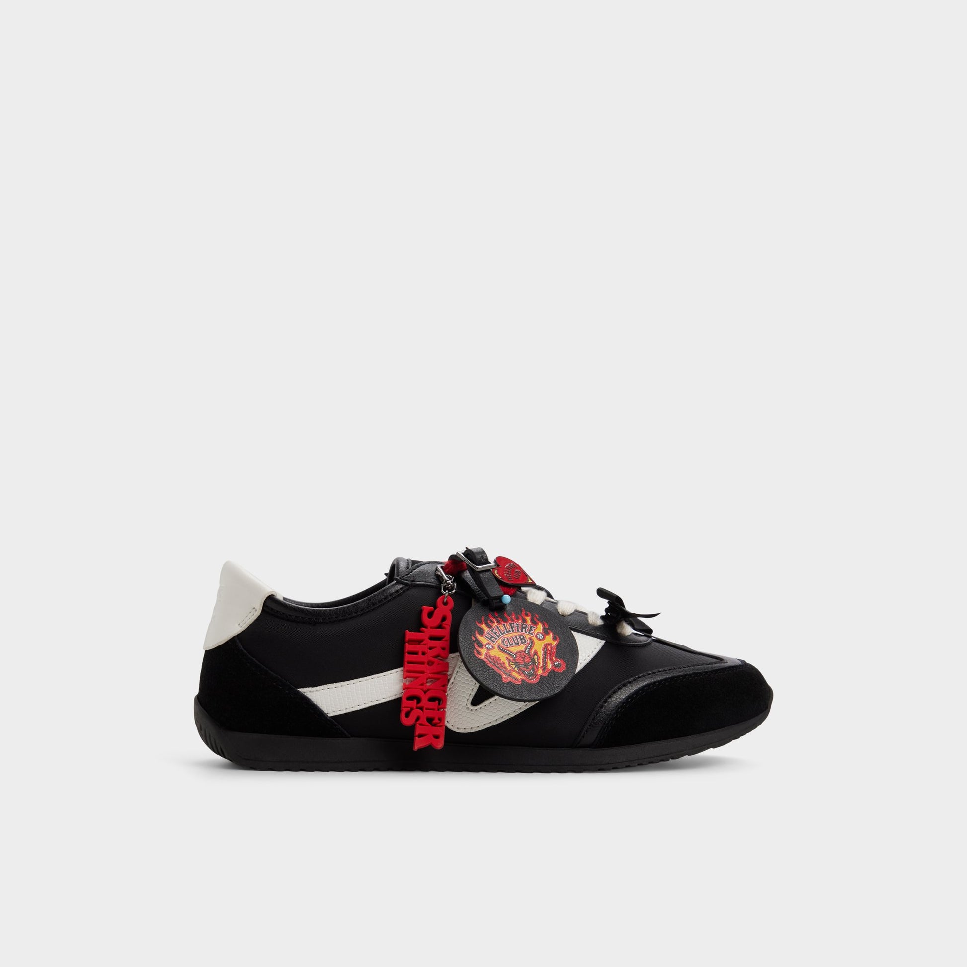 Main View of Black Hellfirelives Jogger sneaker for Womens
