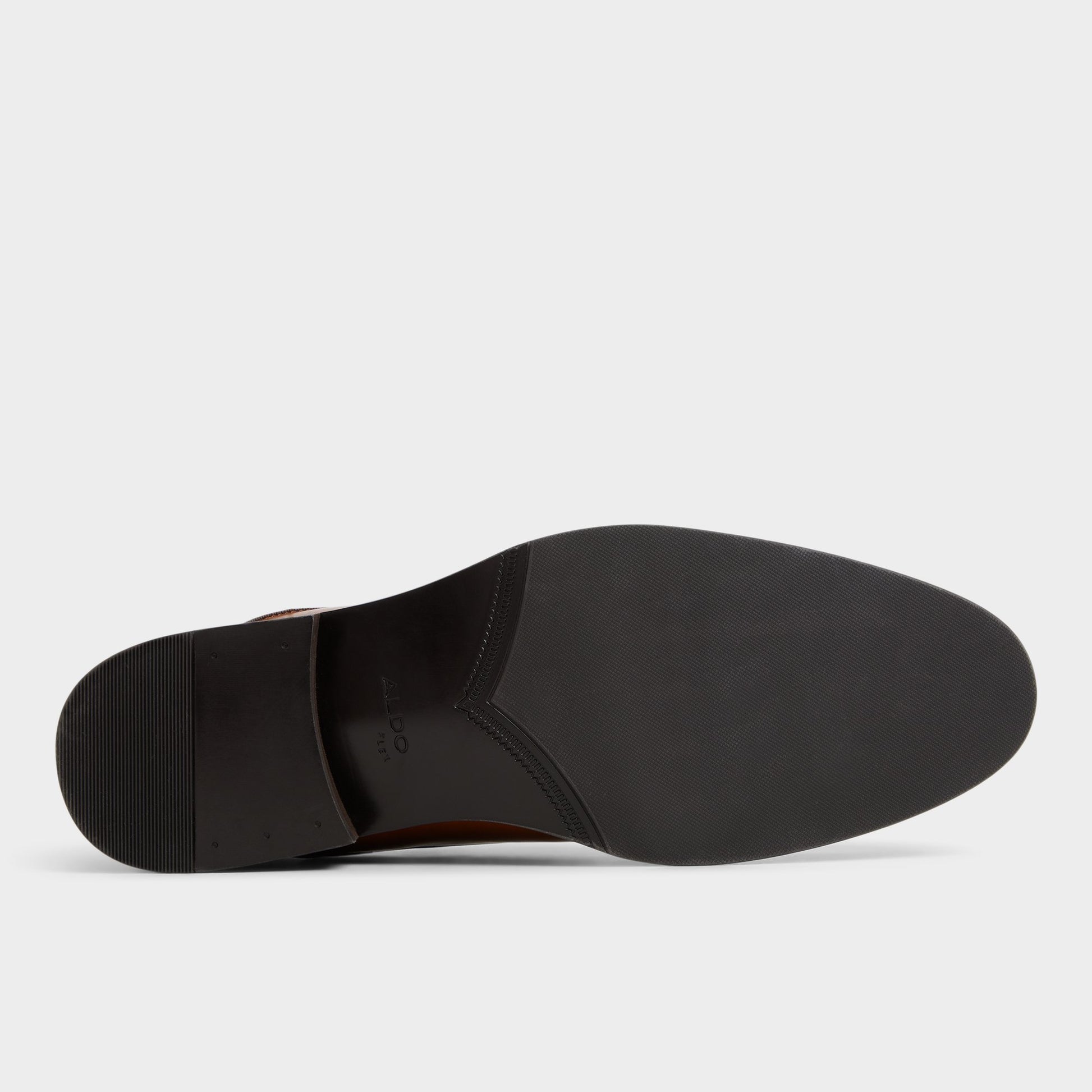 View of Cognac Braz Oxford shoe's sole