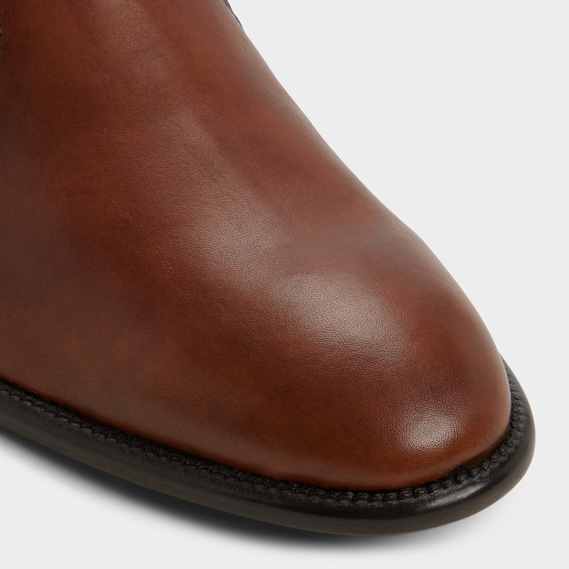 Close-up of the Cognac Brando Ankle boot