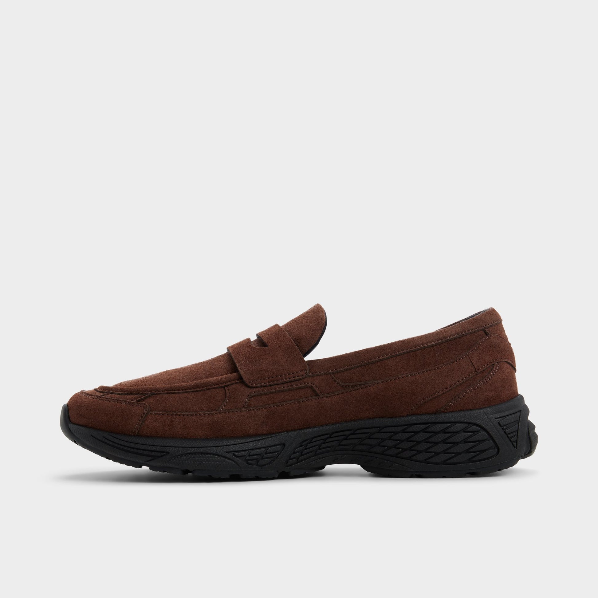 Side view of Rust Loafersnkr Slip-on sneaker
