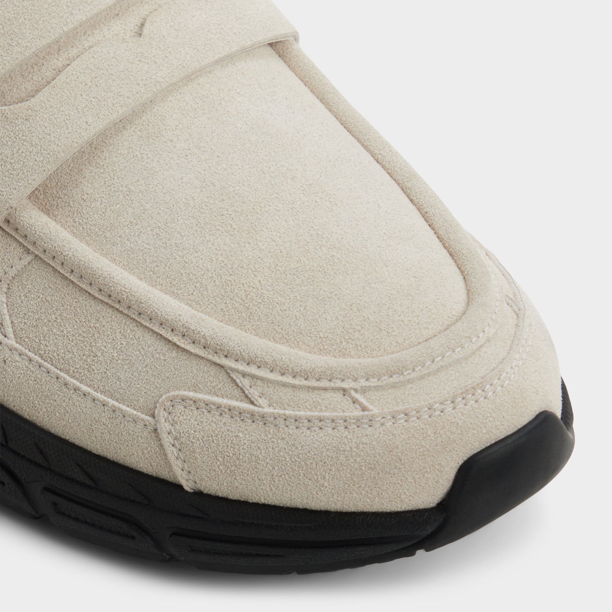 Close-up of the Ivory Loafersnkr Slip-on sneaker