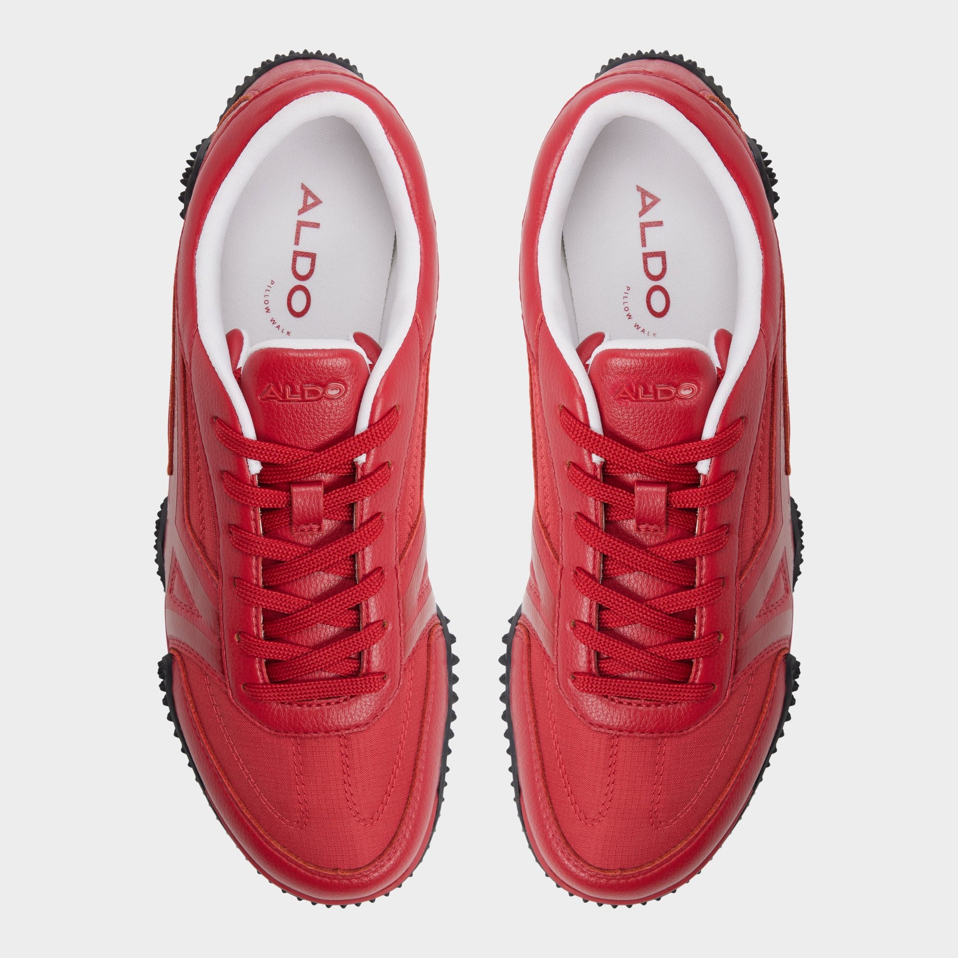 Top-down view of the Red Drive Low top sneaker