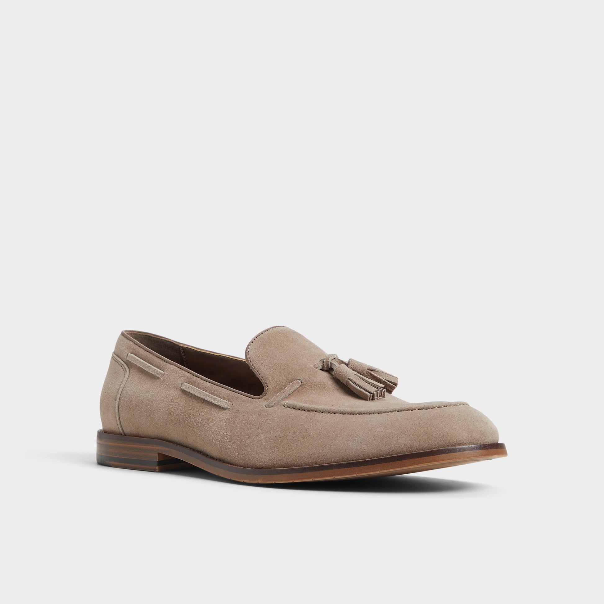 Three-quarter angle of Other Brown Nunez Loafer's front side