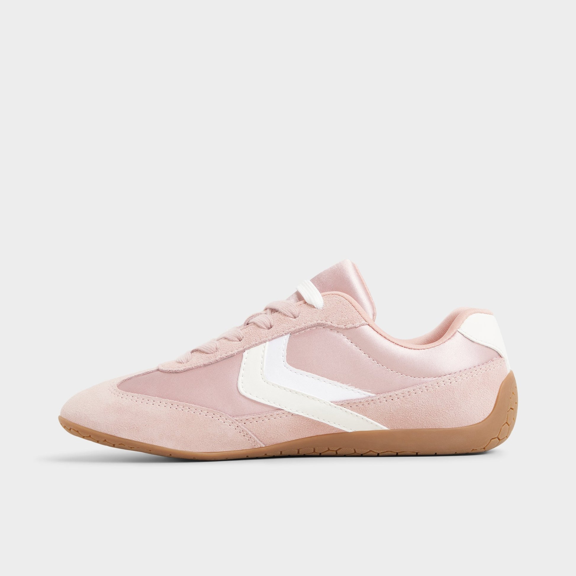 Side view of Open Pink Coolchic Jogger Sole Sneaker