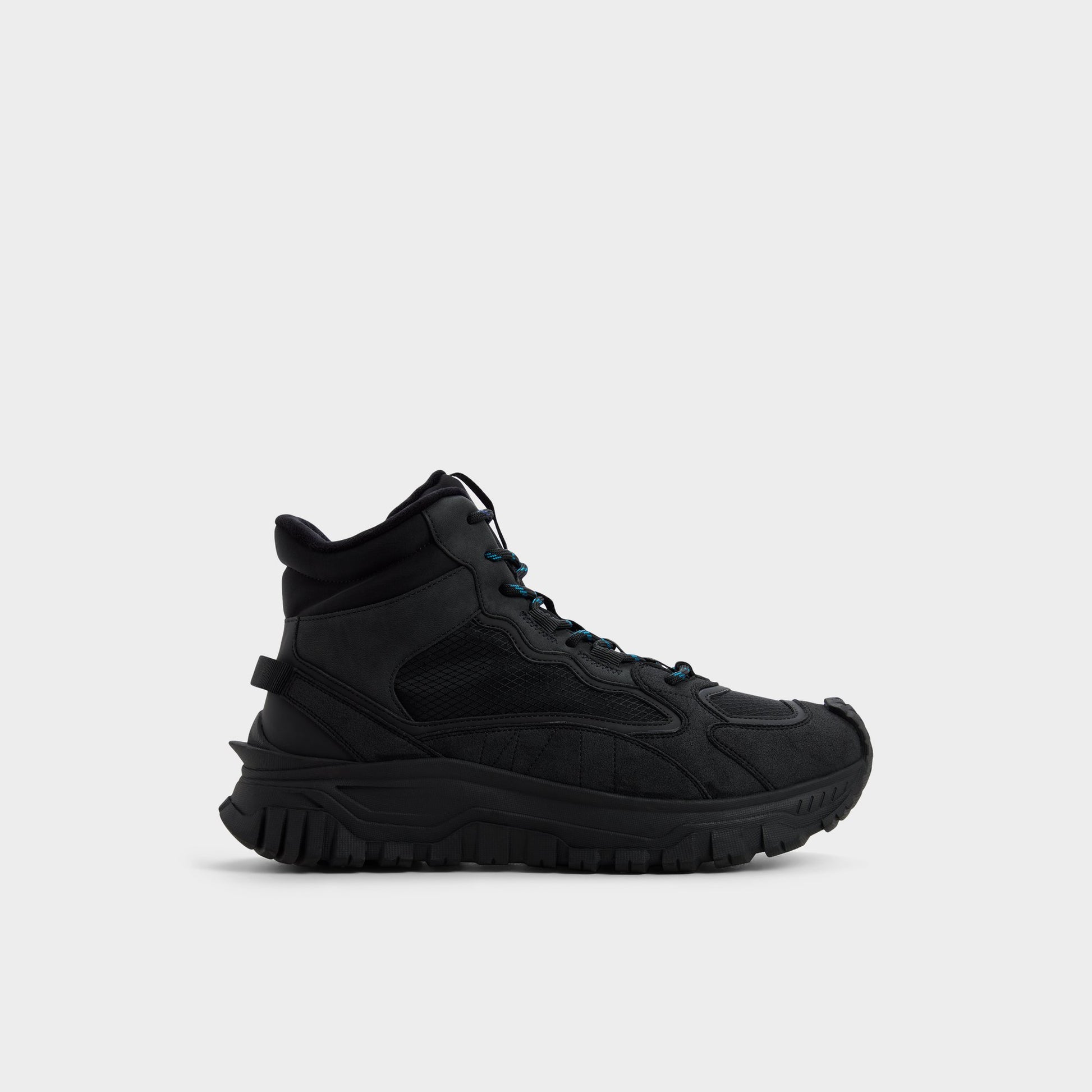 Main View of Black Lynx Lace-up boot for Mens