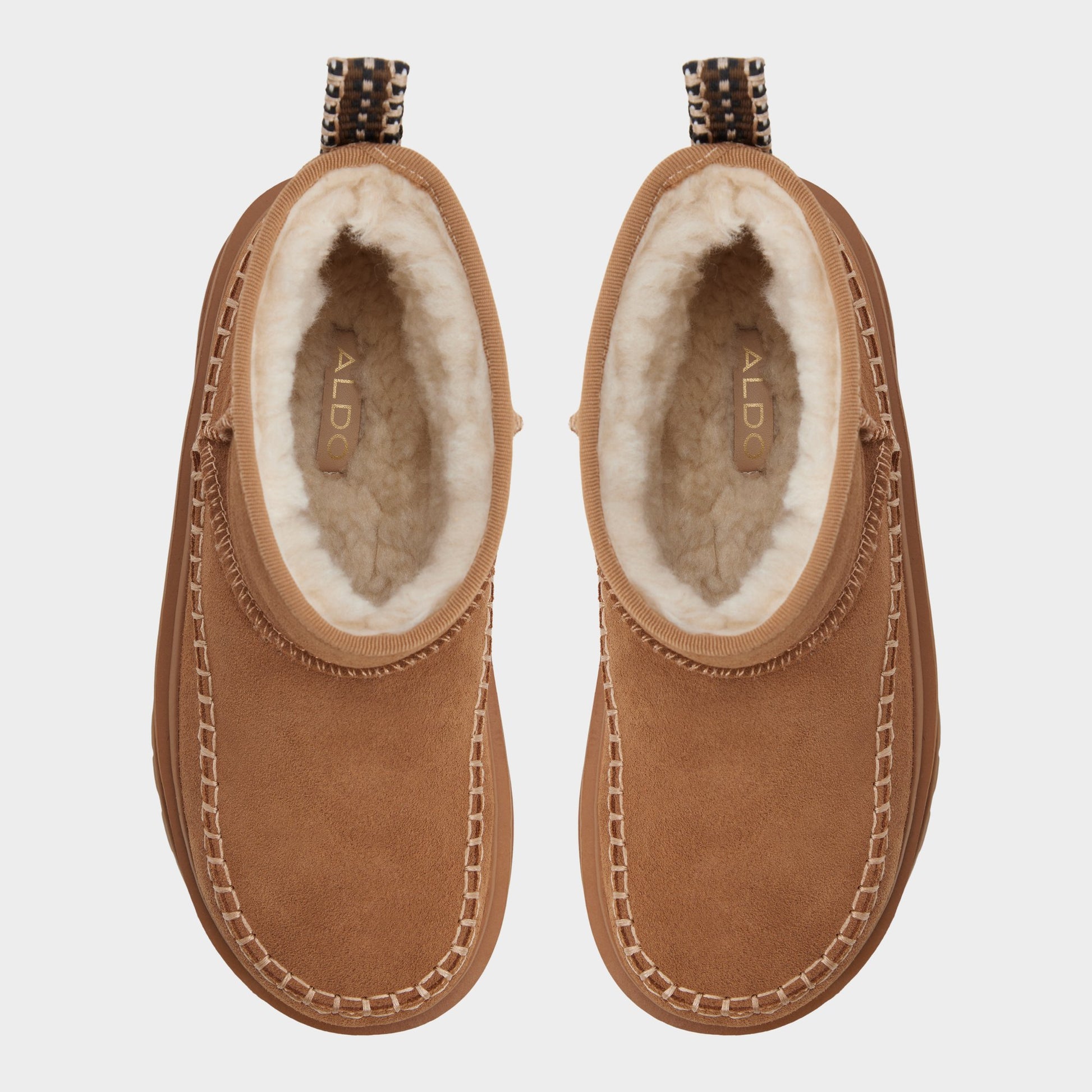 Top-down view of the Medium Brown Milanie