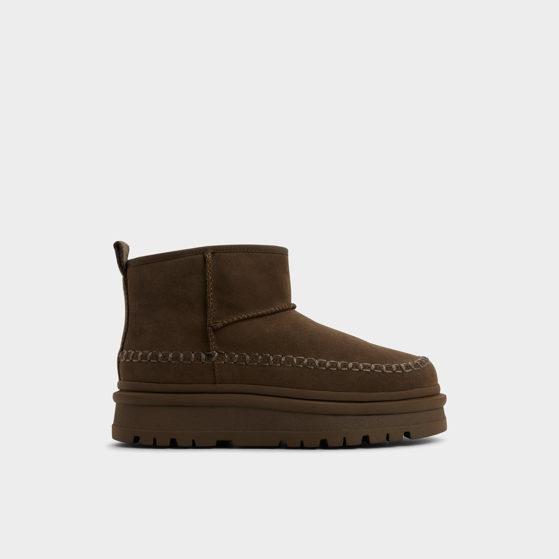 Main View of Dark Green Milanie Ankle boot for Womens