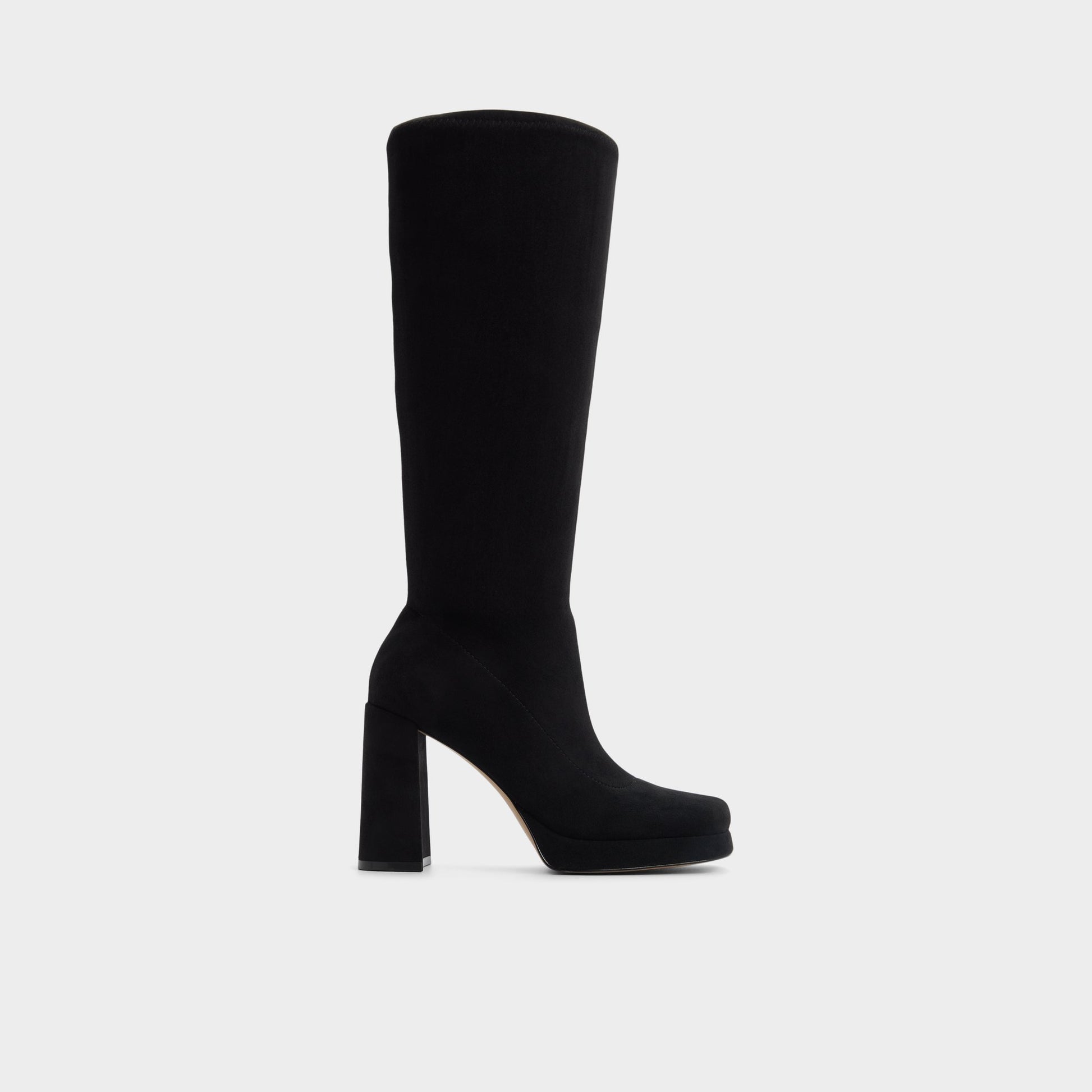 Main View of Black Gisselle Knee-high boot for Womens