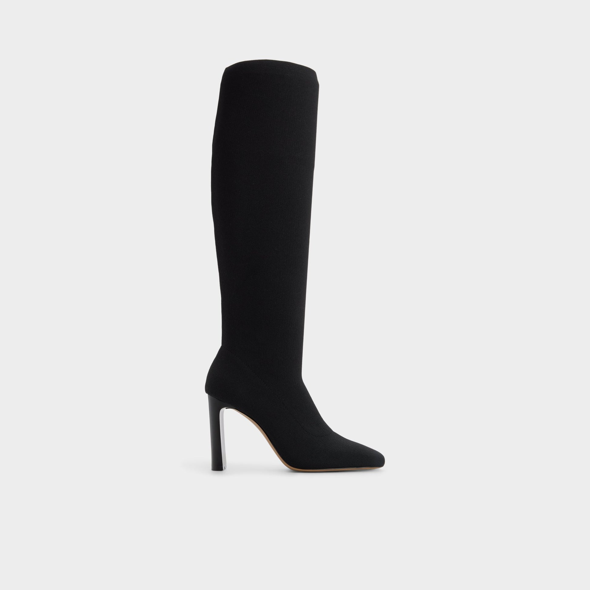 Main View of Black Lennora Knee-high boot for Womens