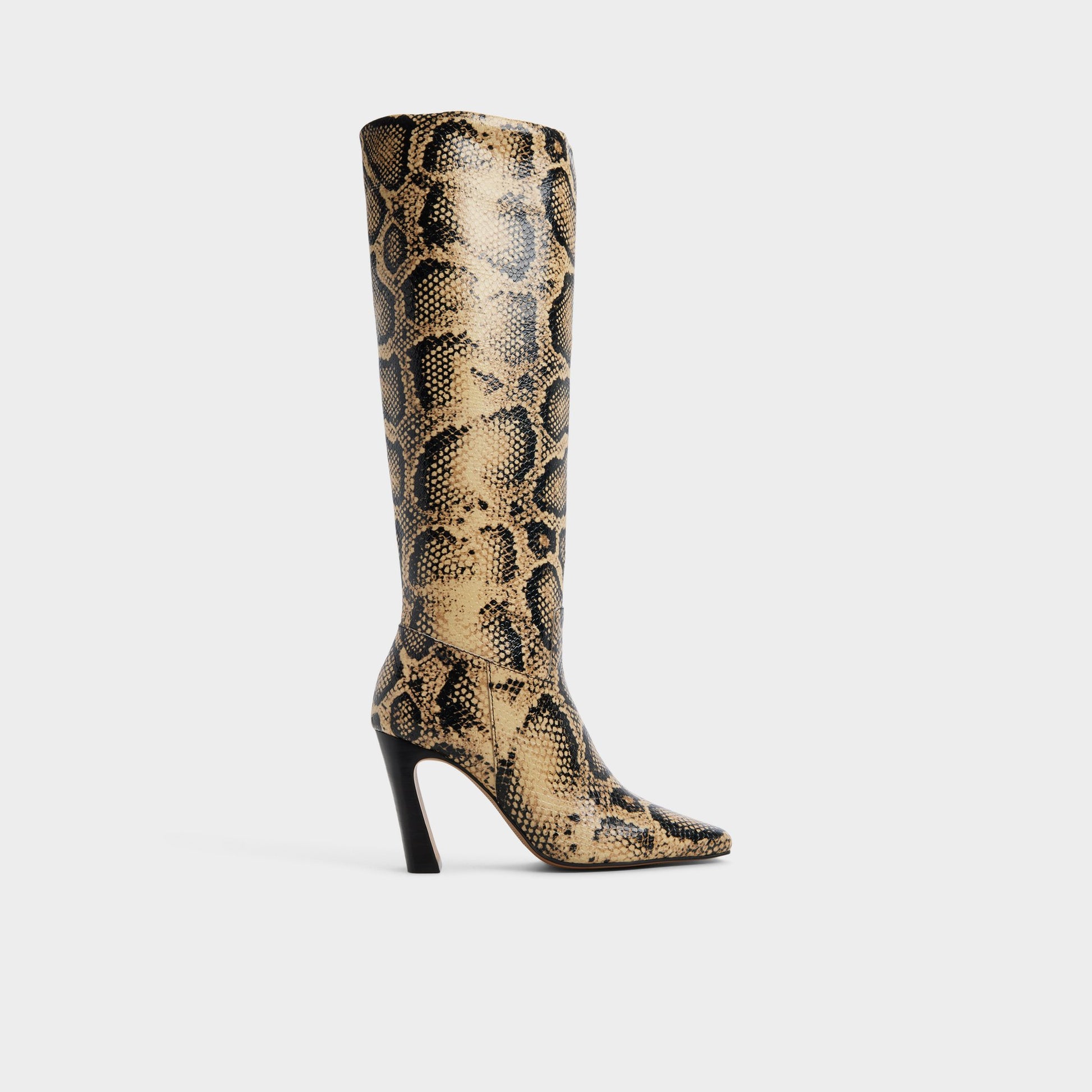 Main View of Brown multi Vivienna Knee-high boot for Womens