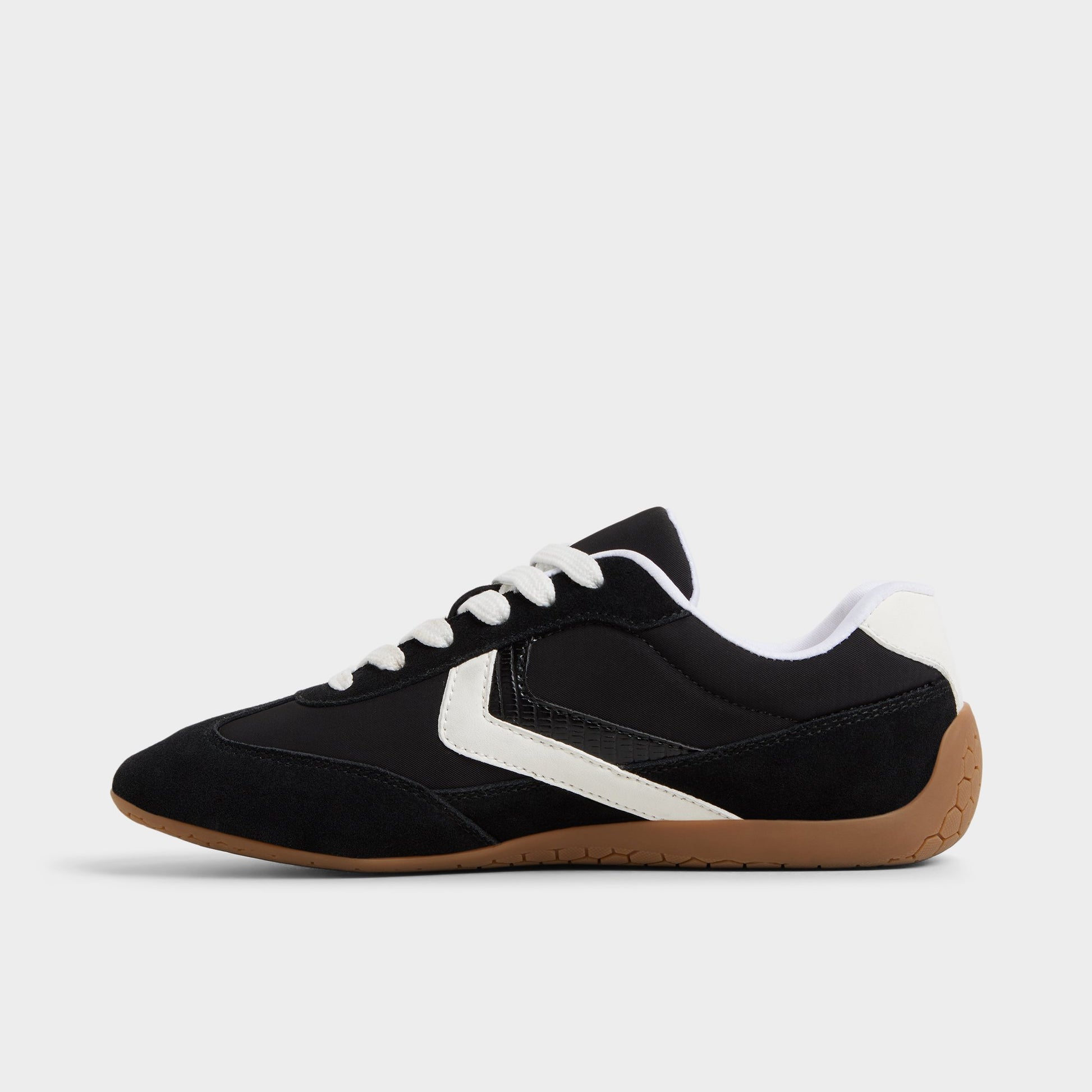 Side view of Black Coolchic Jogger sneaker