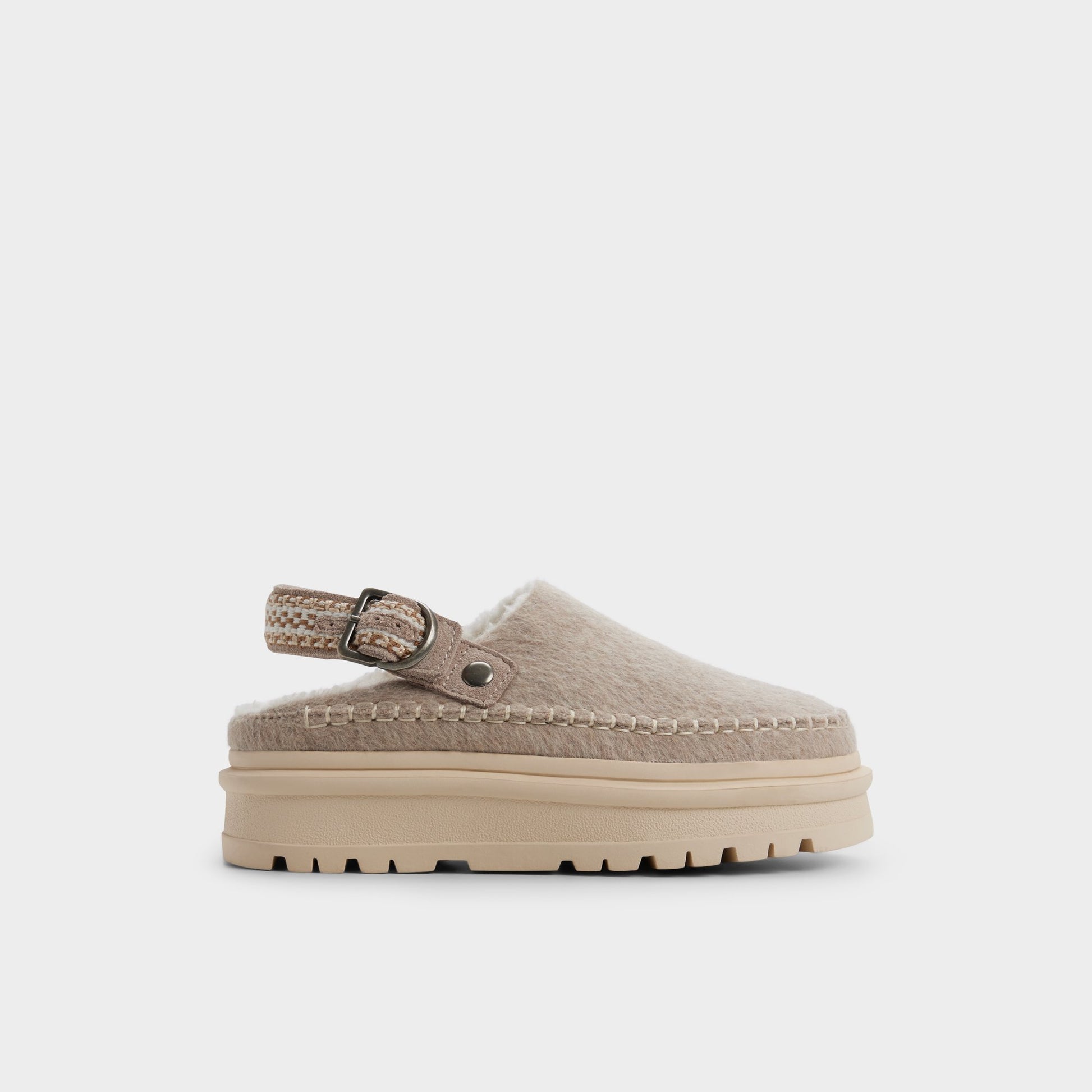 Main View of Taupe Mirellie Clog for Womens