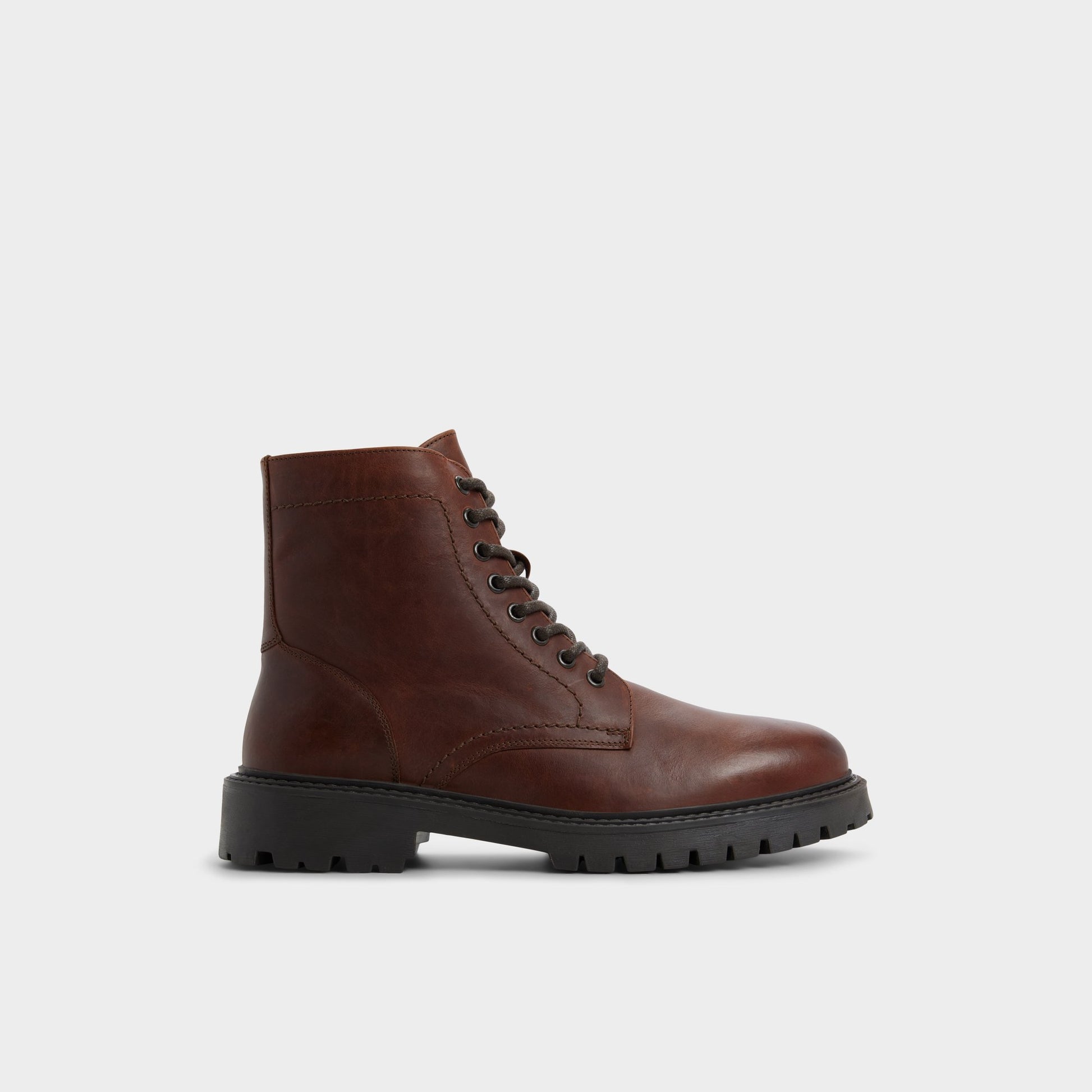 Main View of Brown Blyth Lace-up boot for Mens