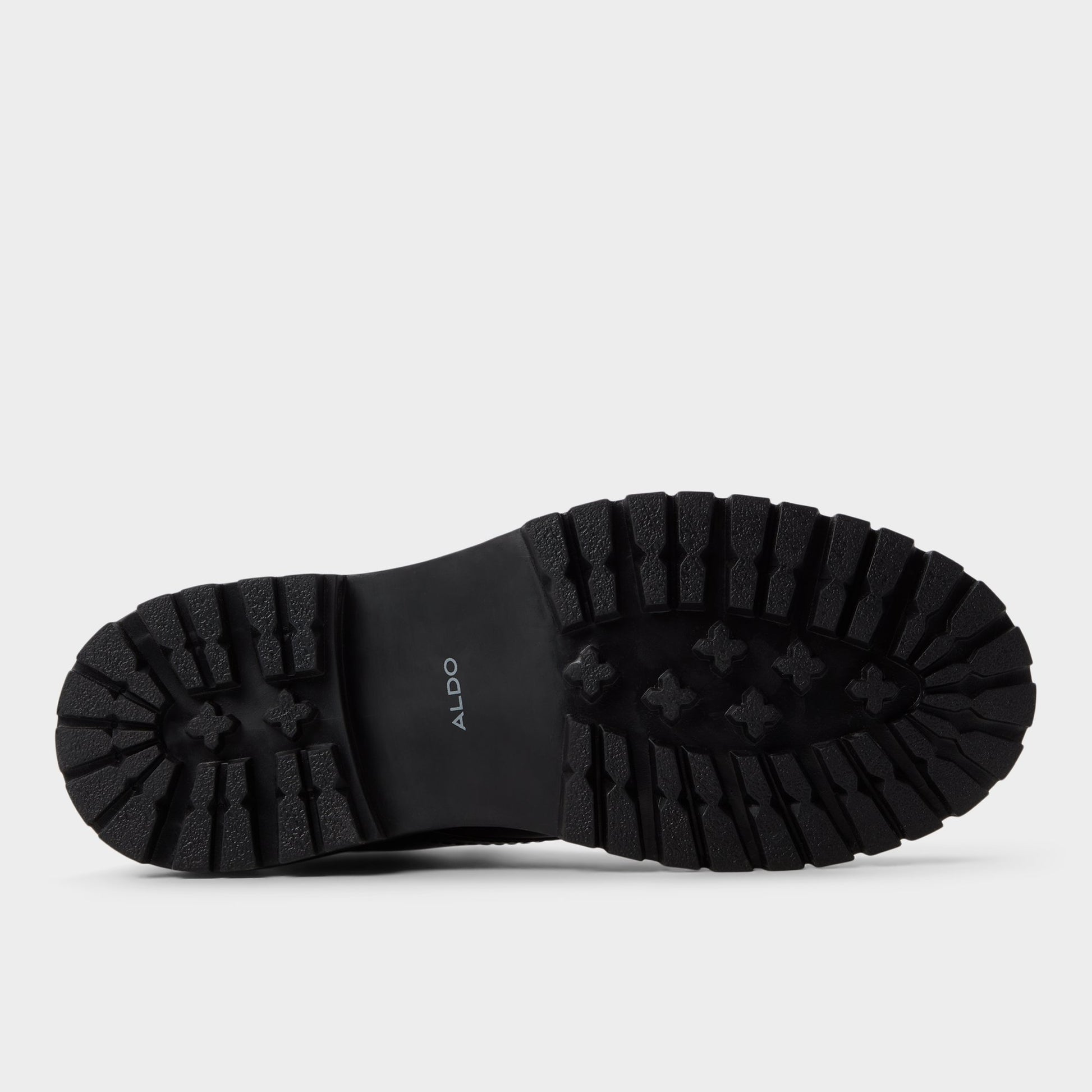 View of Black Blyth Lace-up boot's sole