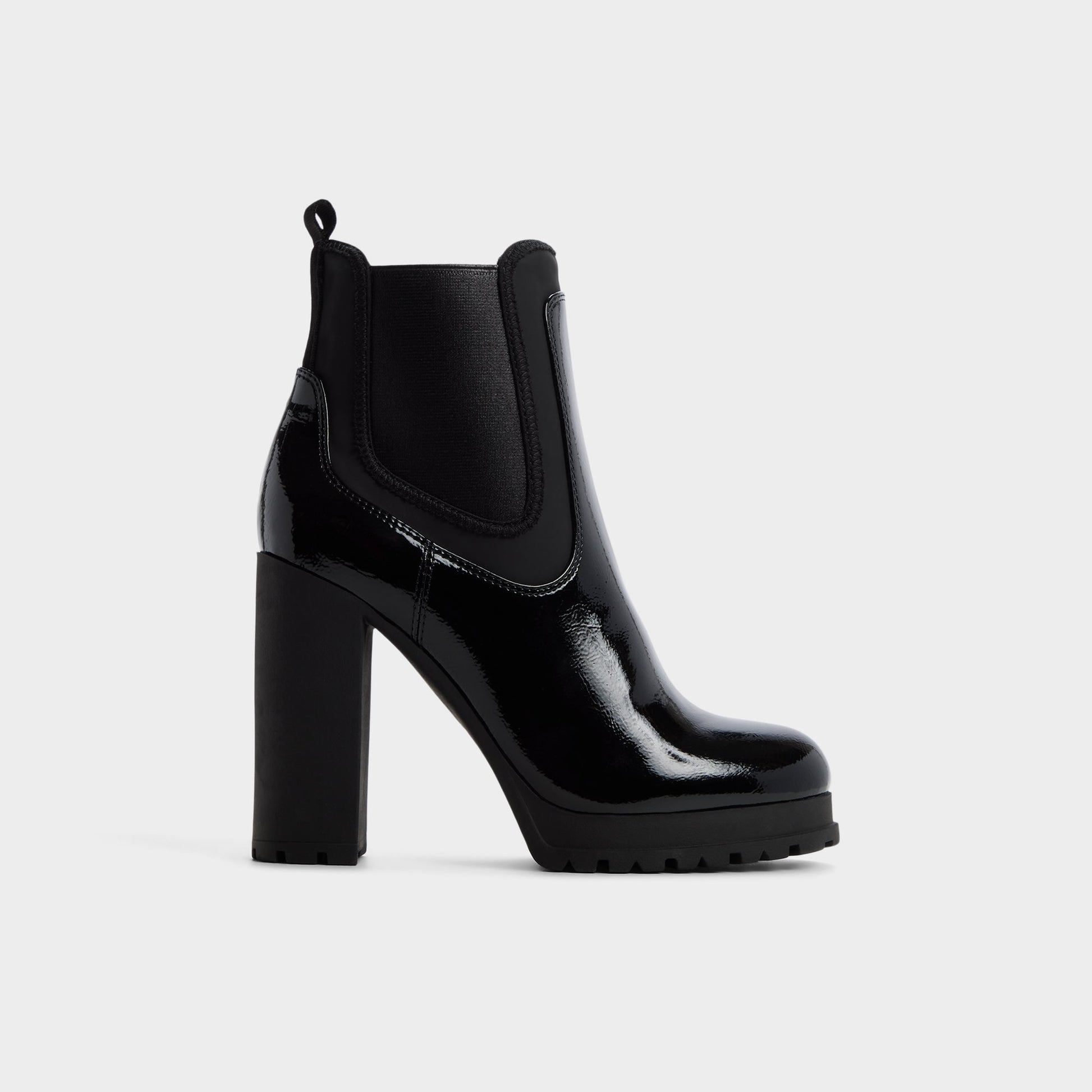 Main View of Other black Bold Ankle boot for Womens