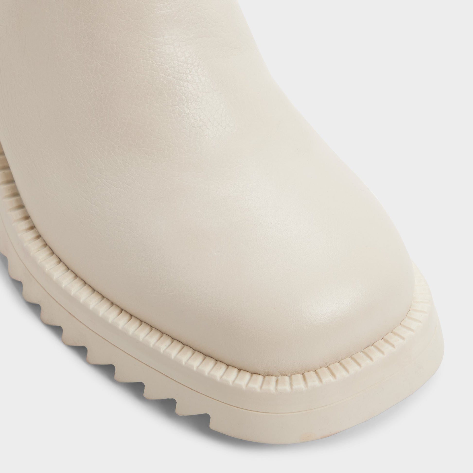 Close-up of the Other white Anneliese Chelsea boot