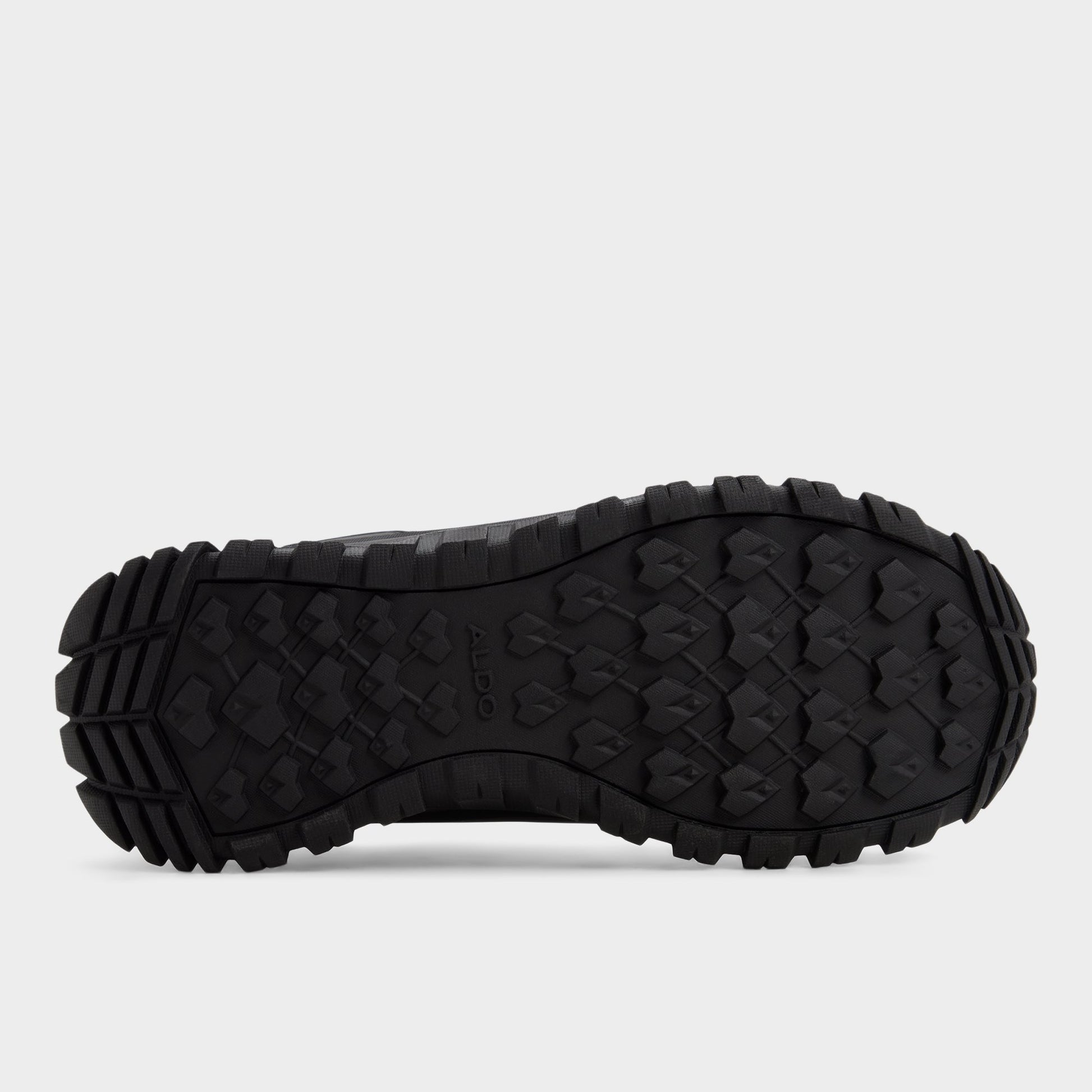 View of Black Brent Hiking boot's sole