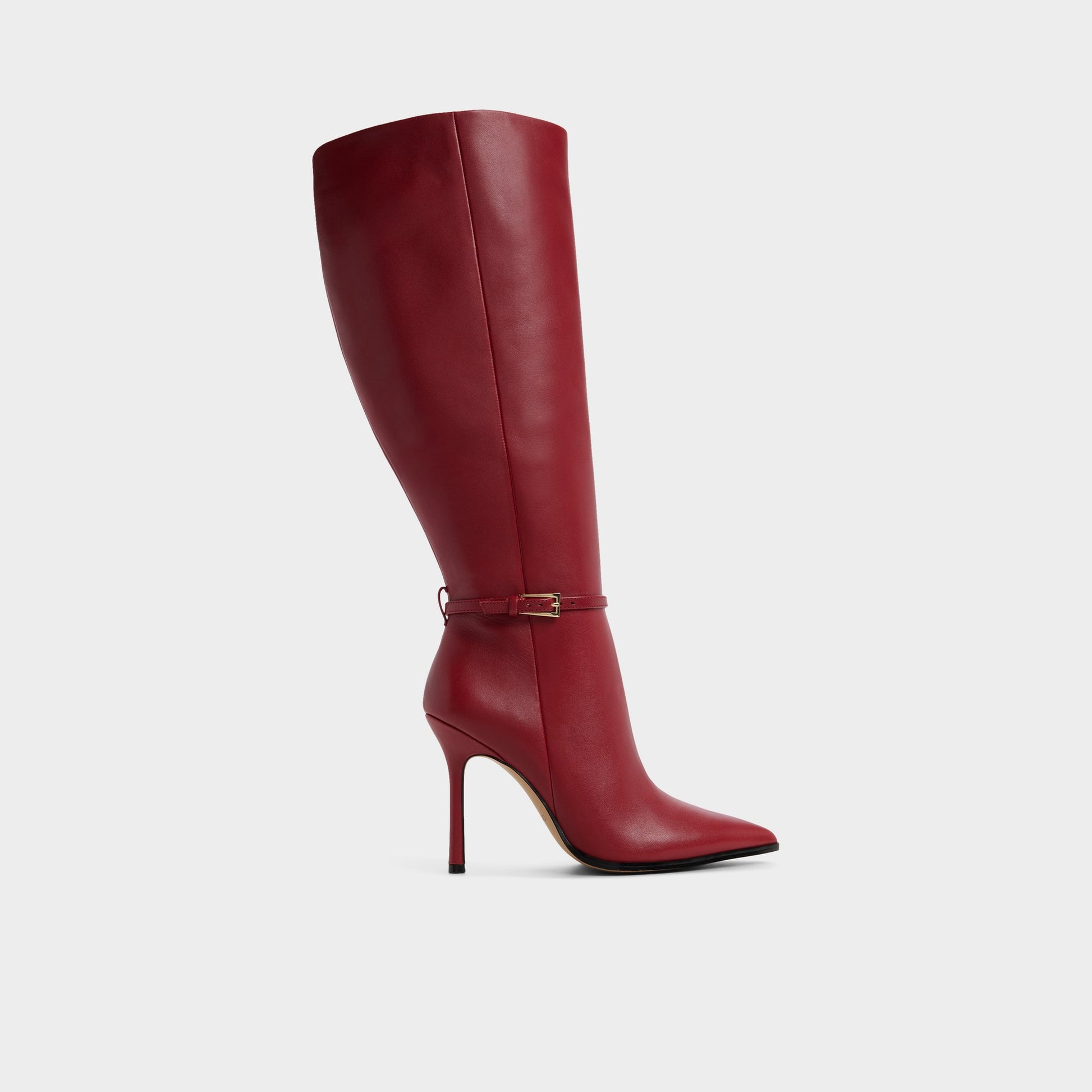 Main View of Dark Red Maellie-wc Knee-high boot for Womens