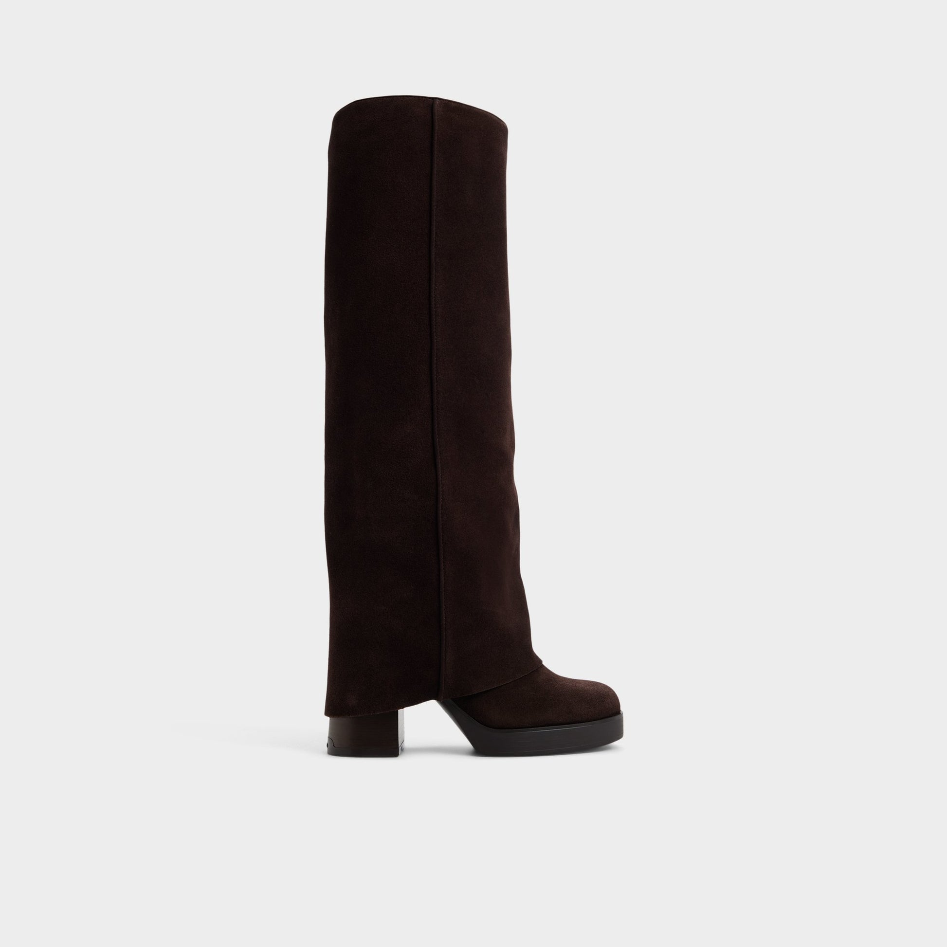 Main View of Dark Brown Maeveh Over-the-knee boot for Womens