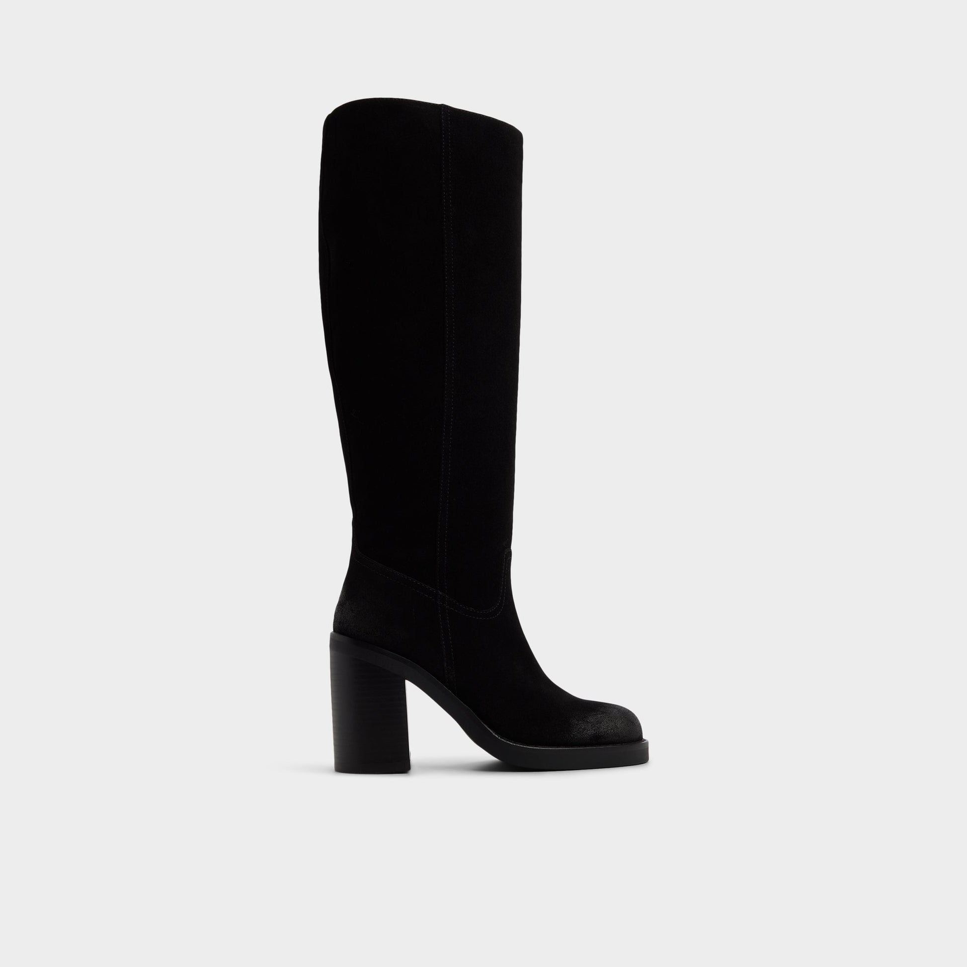 Vue principale de Autre Noir Agraewen Botte haute pour Femmes