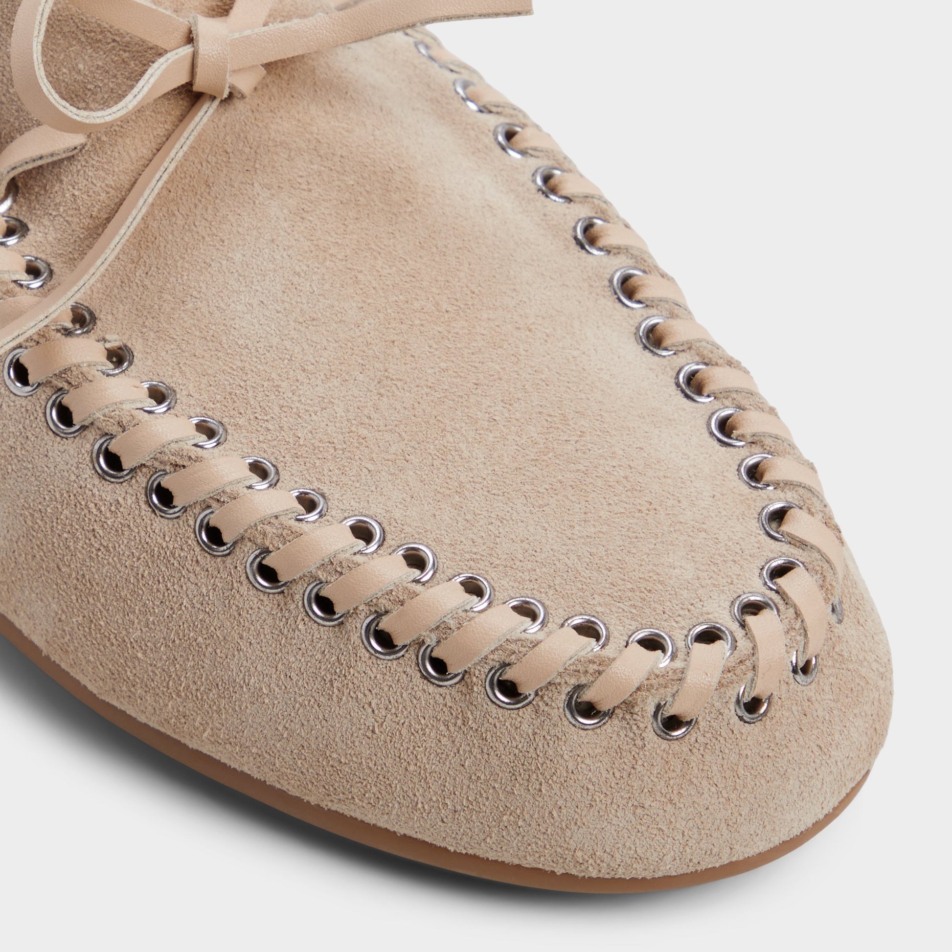 Gros plan de la Sable Patricie Boat shoe