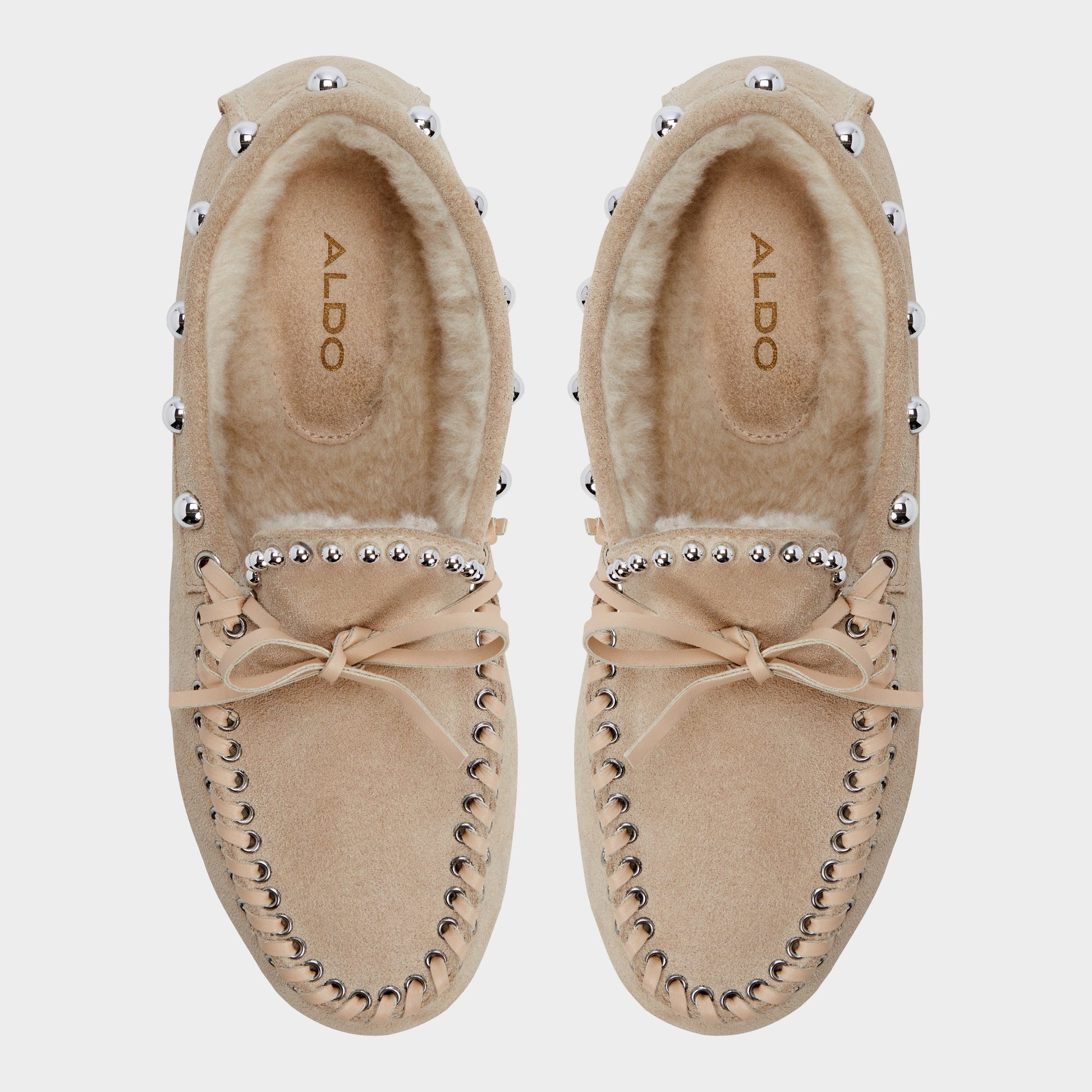 Vue de dessus de la Sable Patricie Boat shoe