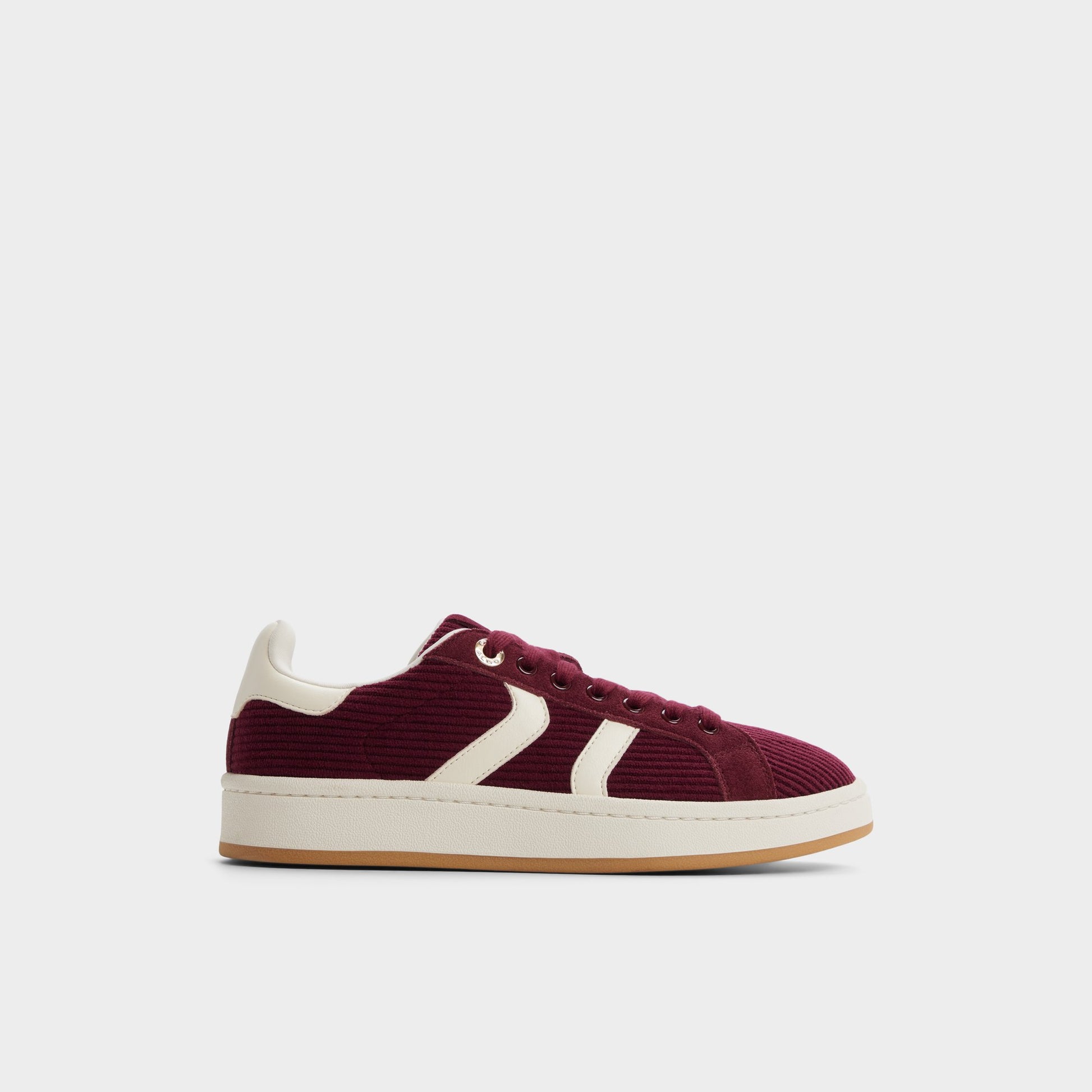 Main View of Bordo Retrochic Low top sneaker for Womens