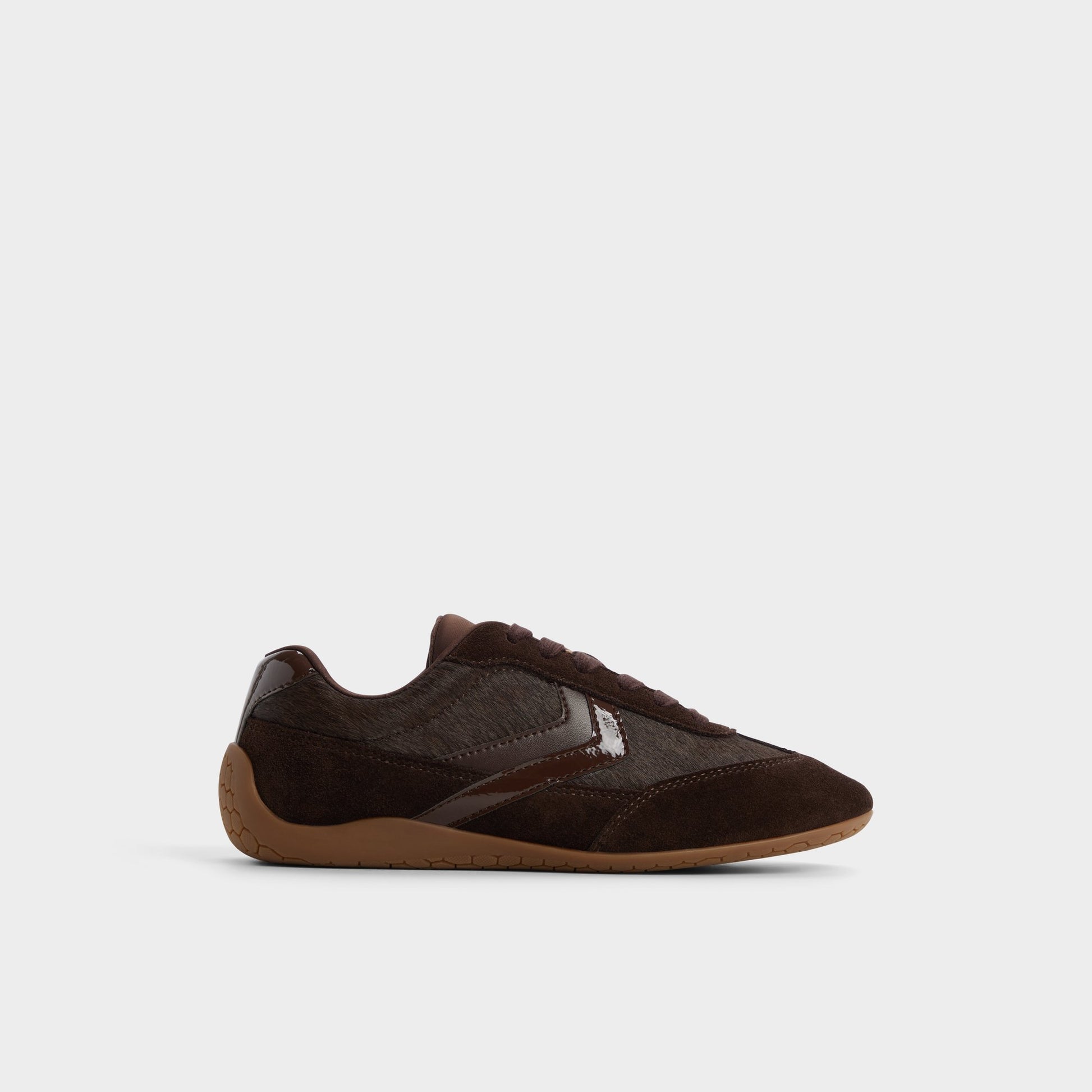 Main View of Dark Brown Coolchic Jogger sneaker for Womens