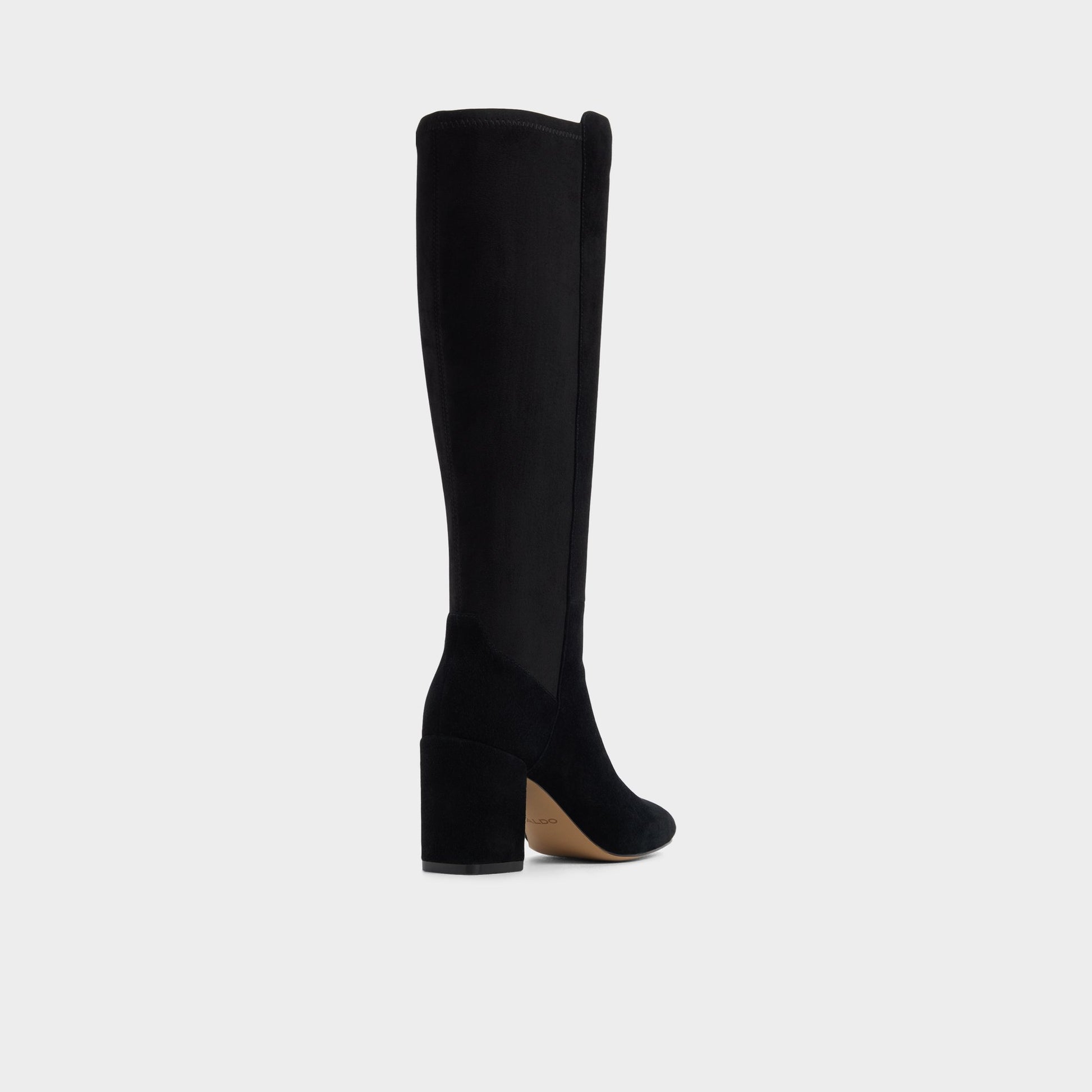Three-quarter angle of Other black Satori-wc Knee-high boot's back side