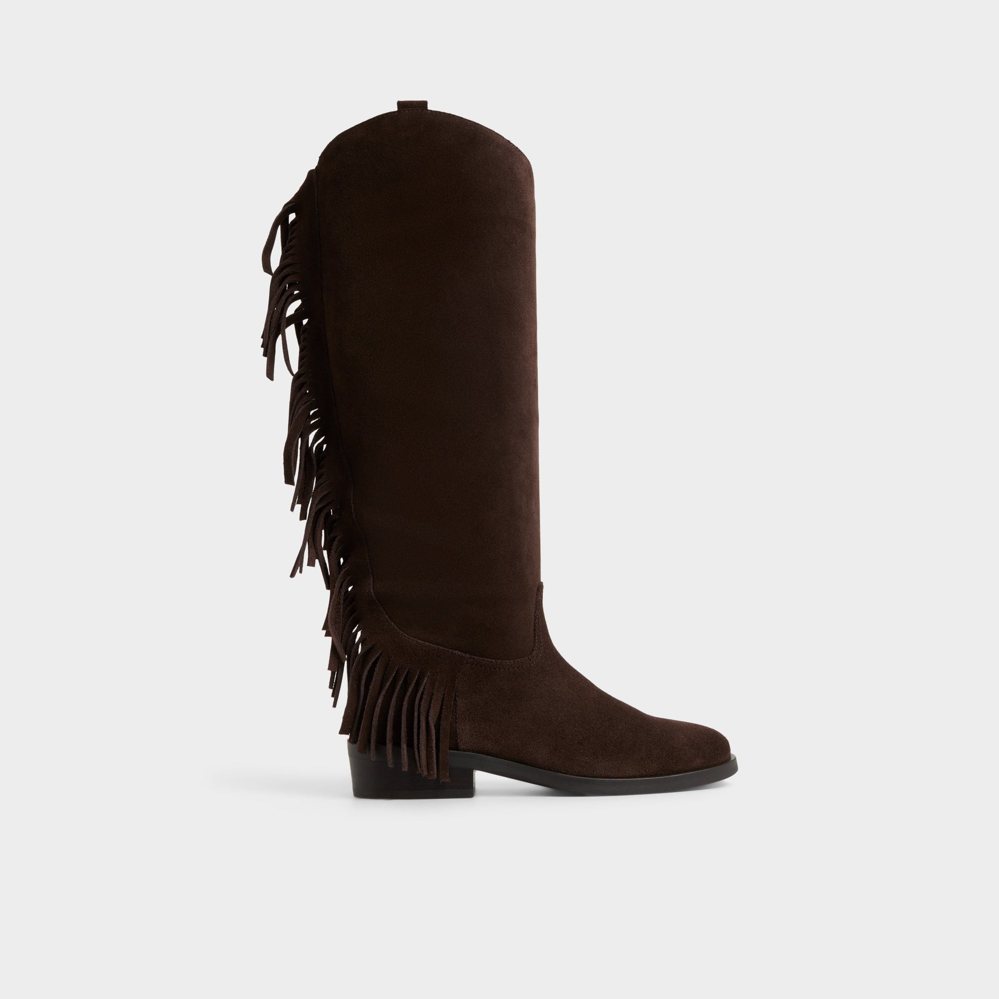 Vue principale de Marron Foncé Pontville Botte western pour Femmes