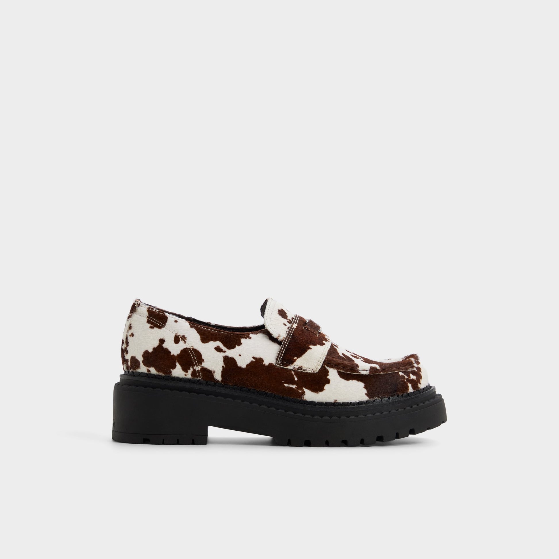 Main View of Open Brown Miravelle Loafer for Womens