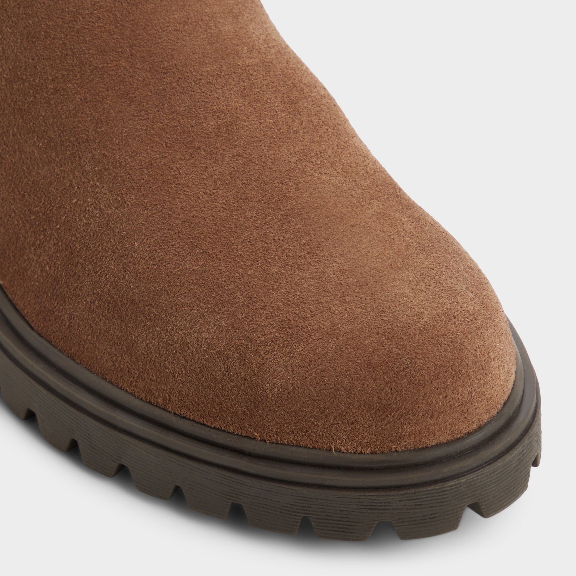 Close-up of the Taupe Adalitlan Chelsea boot