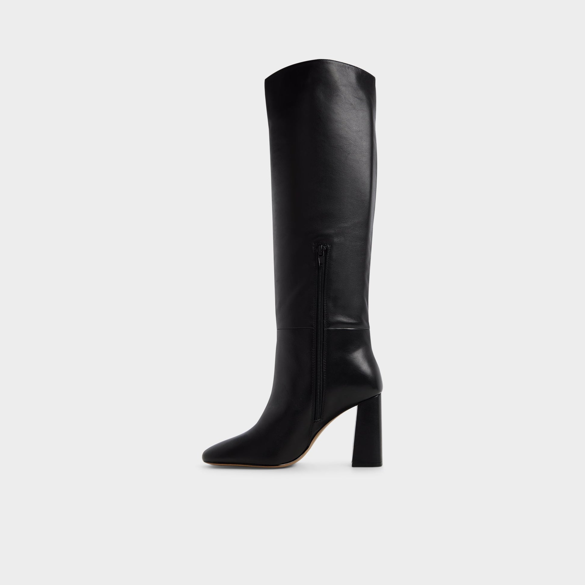 Vue latérale de Noir Helana-wc Botte haute
