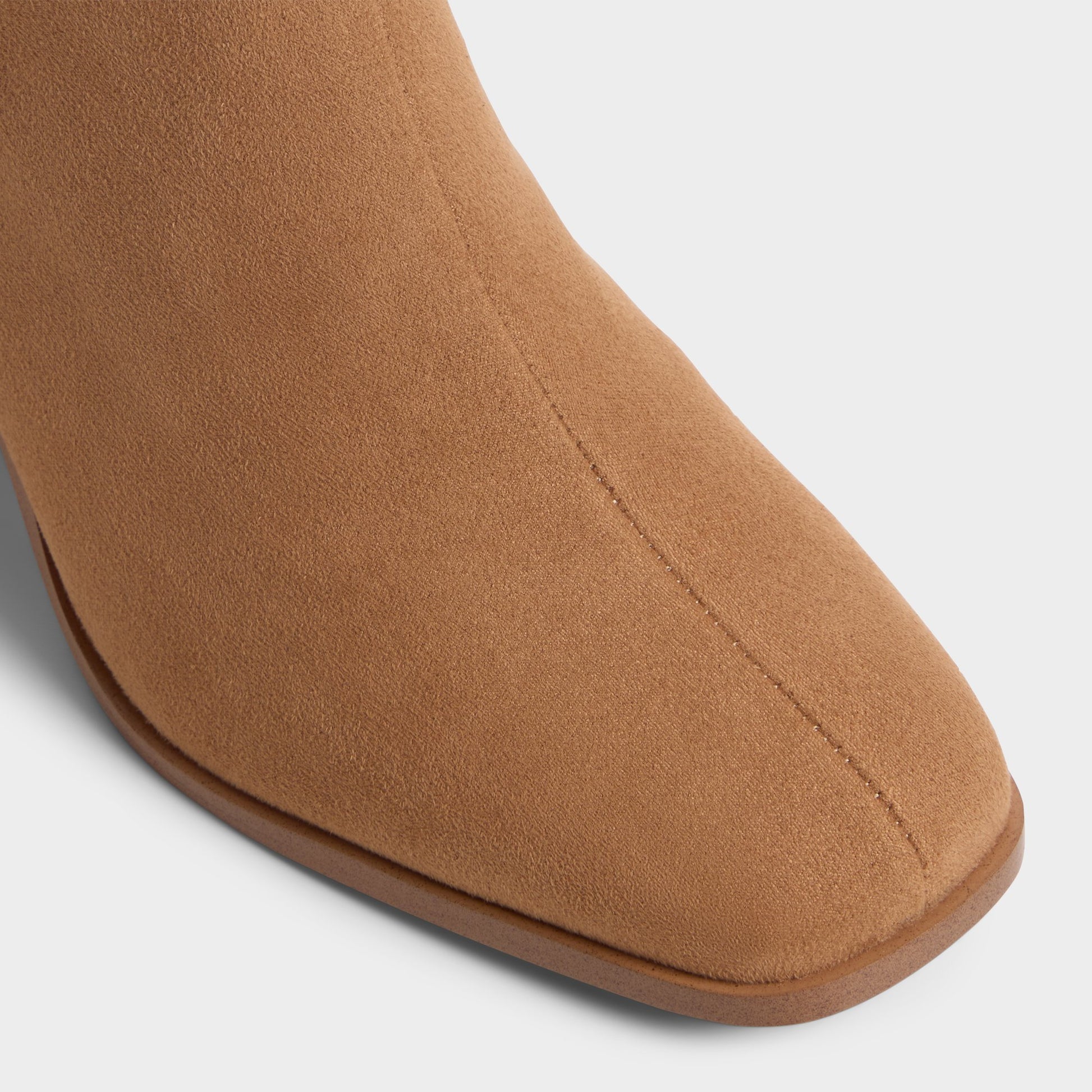 Close-up of the Medium Brown Marlo Ankle boot