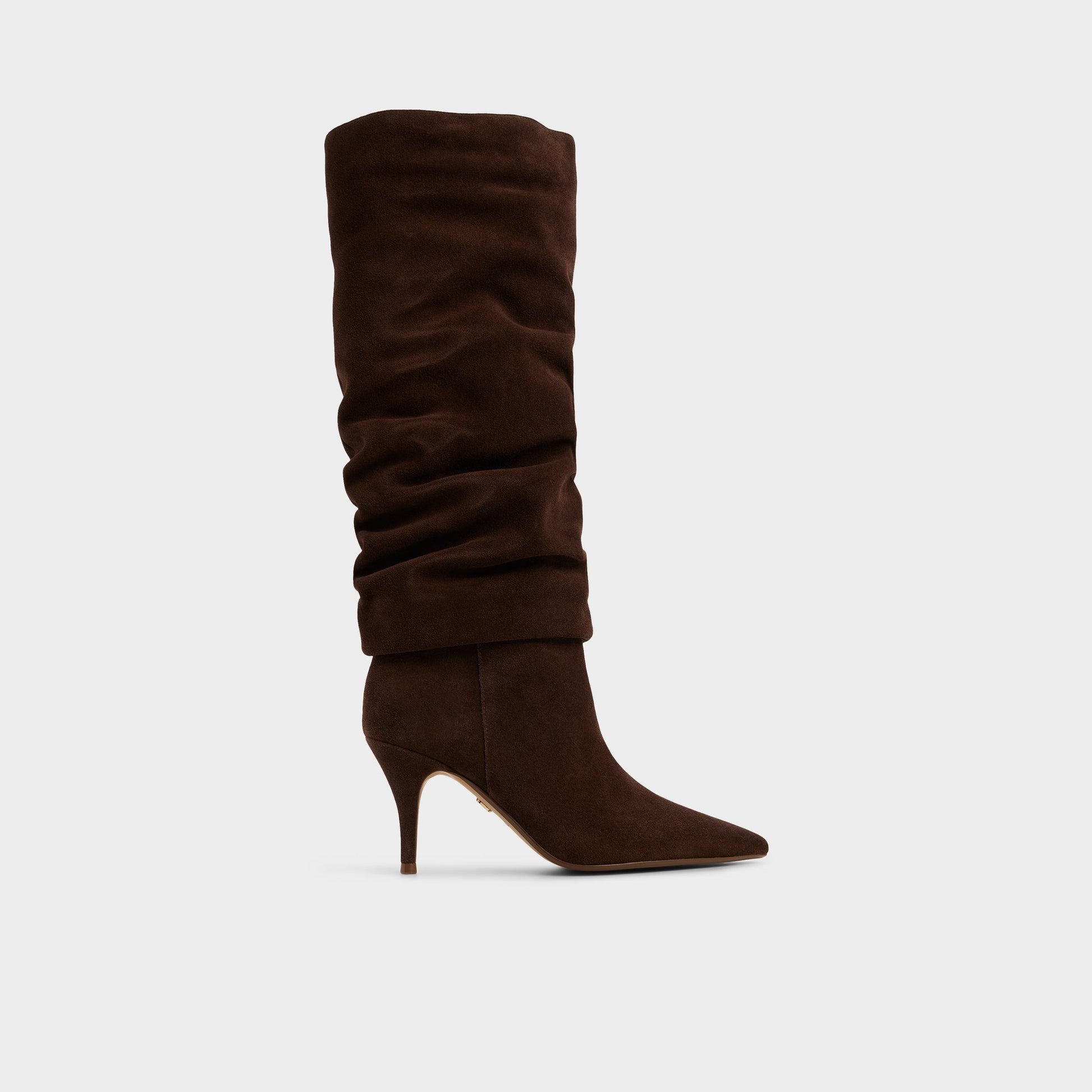 Main View of Medium Brown Kimmia Knee-high boot for Womens