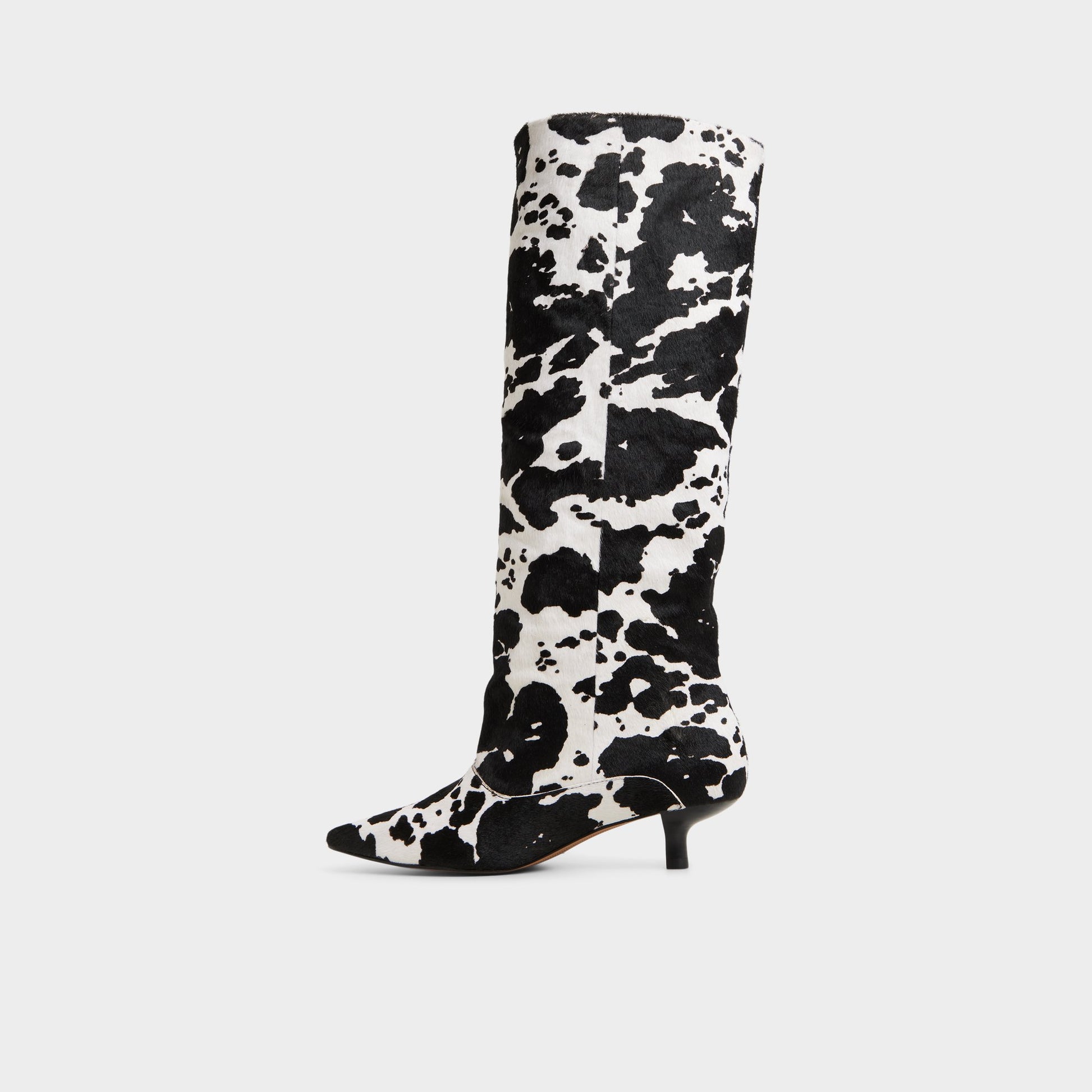 Vue latérale de Blanc/Noir Everose Botte haute