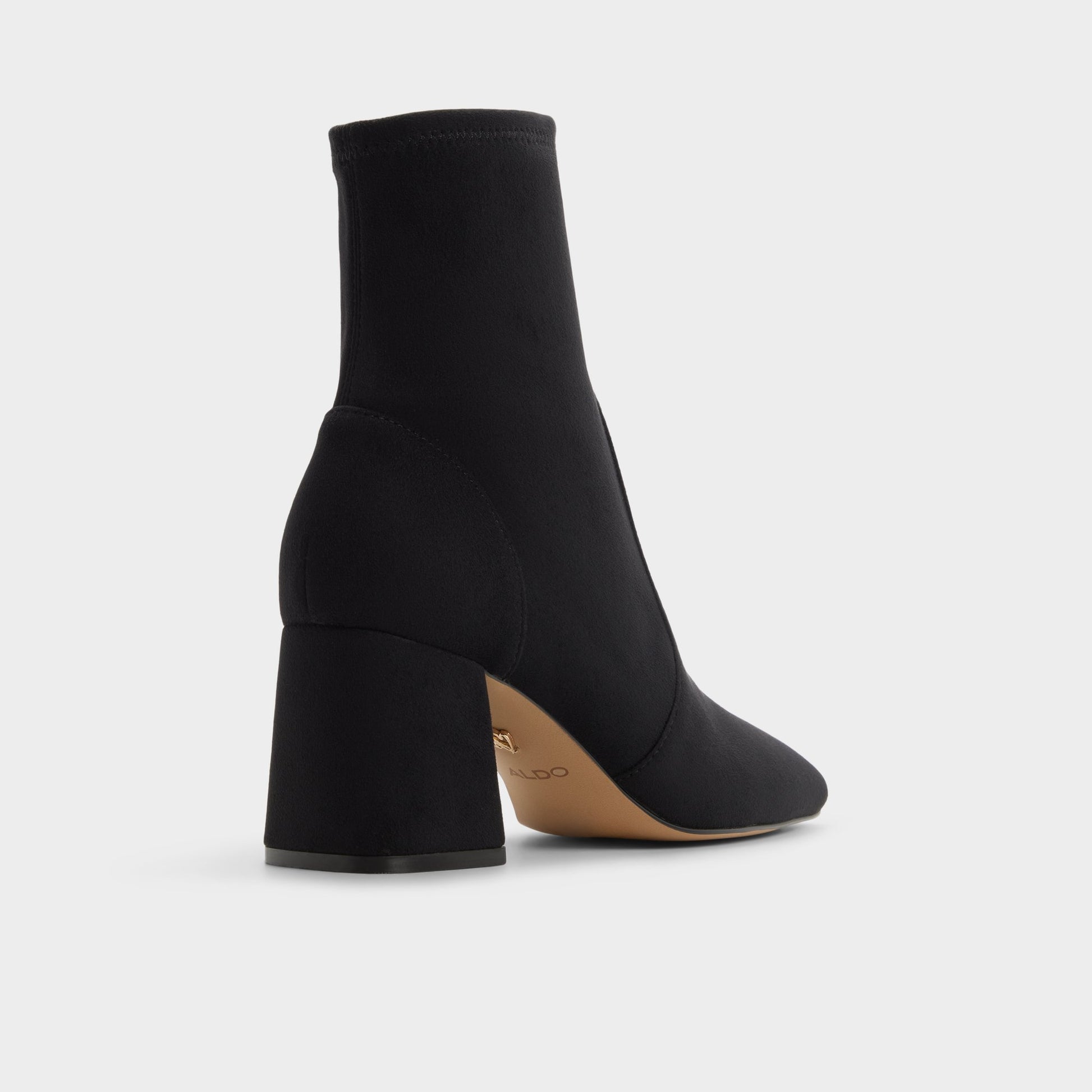 Angle de trois quarts de l'arrière de Autre Noir Indigo Bottillon